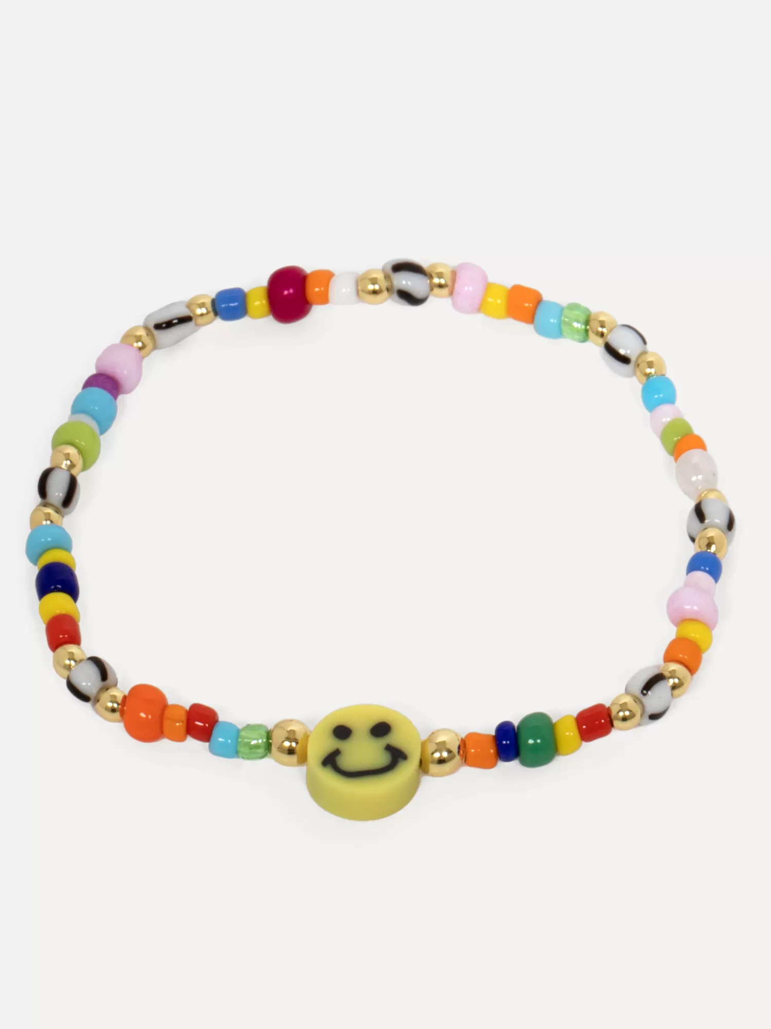 Shop Les Soeurs Armband Elies Smiley Multicolor