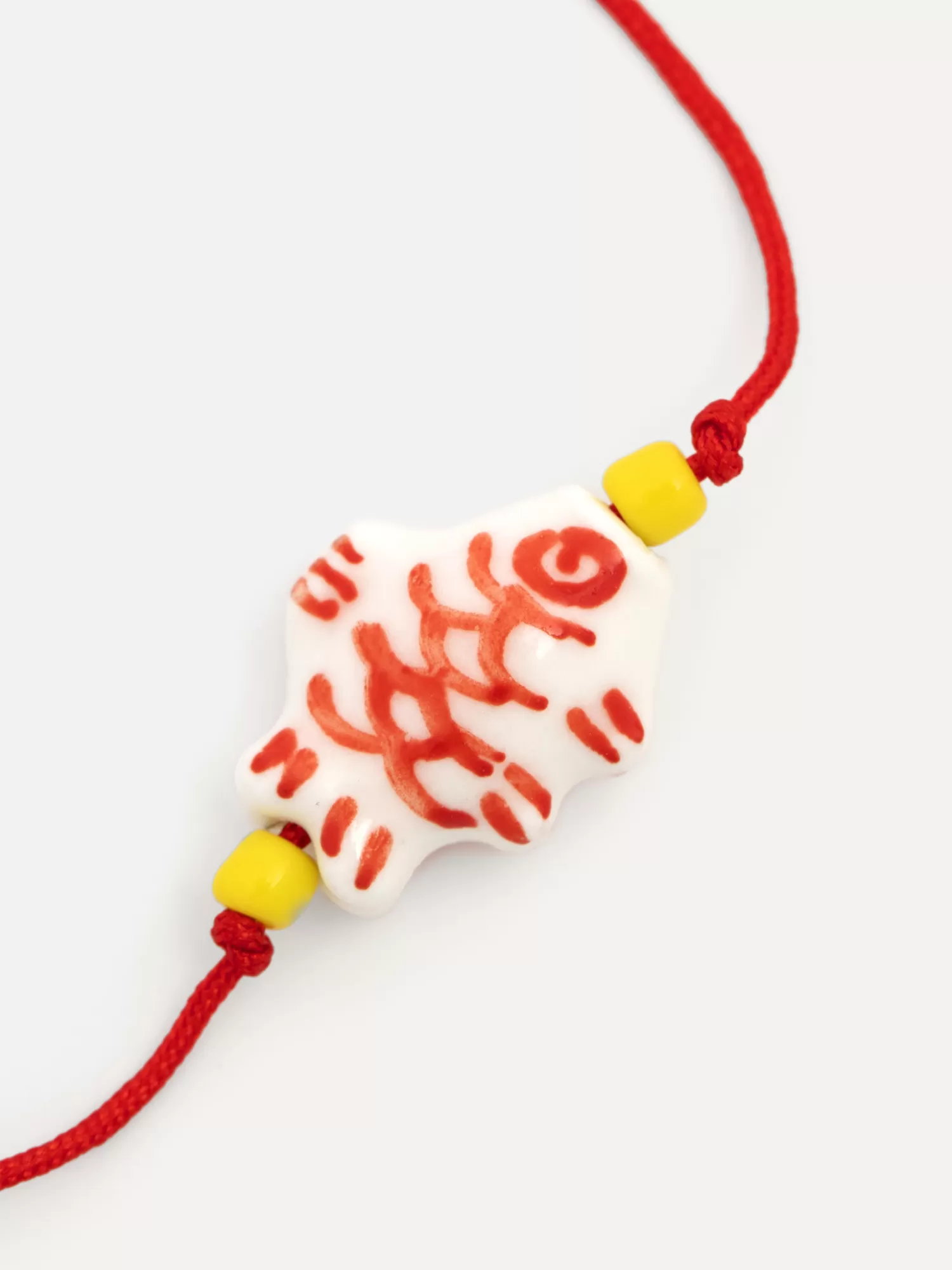 Best Les Soeurs Armband Fie Fish Red