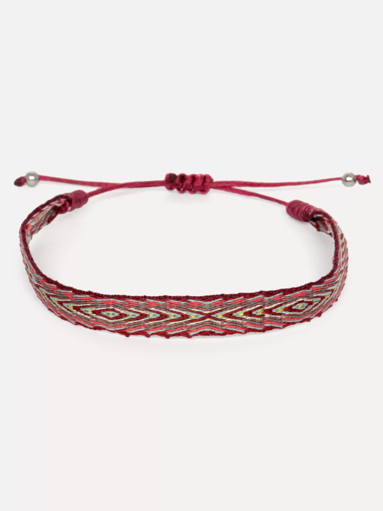 Cheap Les Soeurs Armband Frey Burgundy/Pink