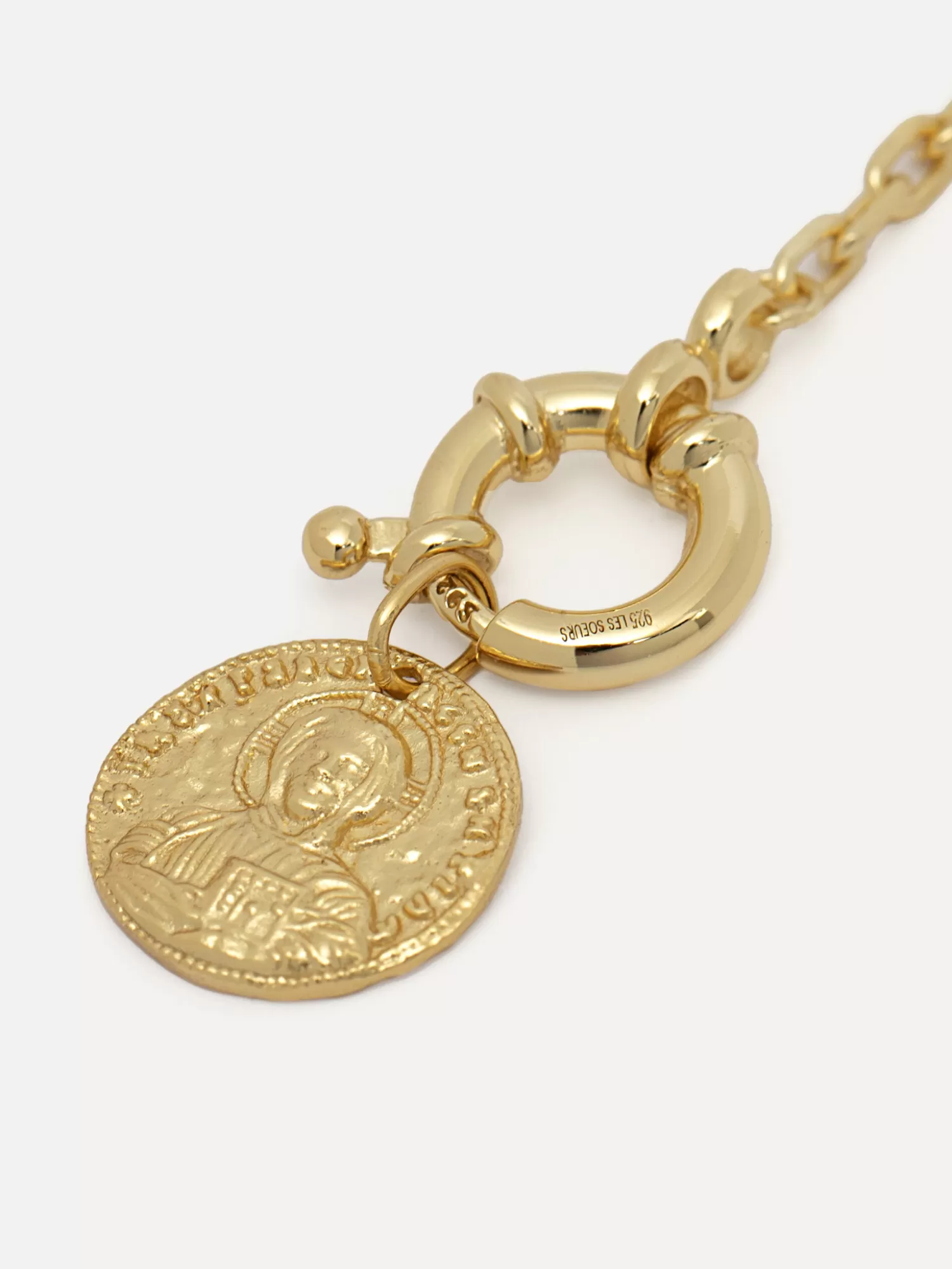 Best Sale Les Soeurs Armband Helen Coin Gold