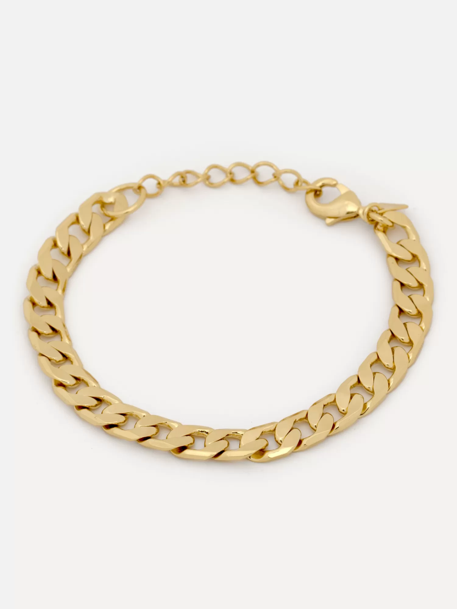 Clearance Les Soeurs Armband Mara Flat Curb Chain Gold