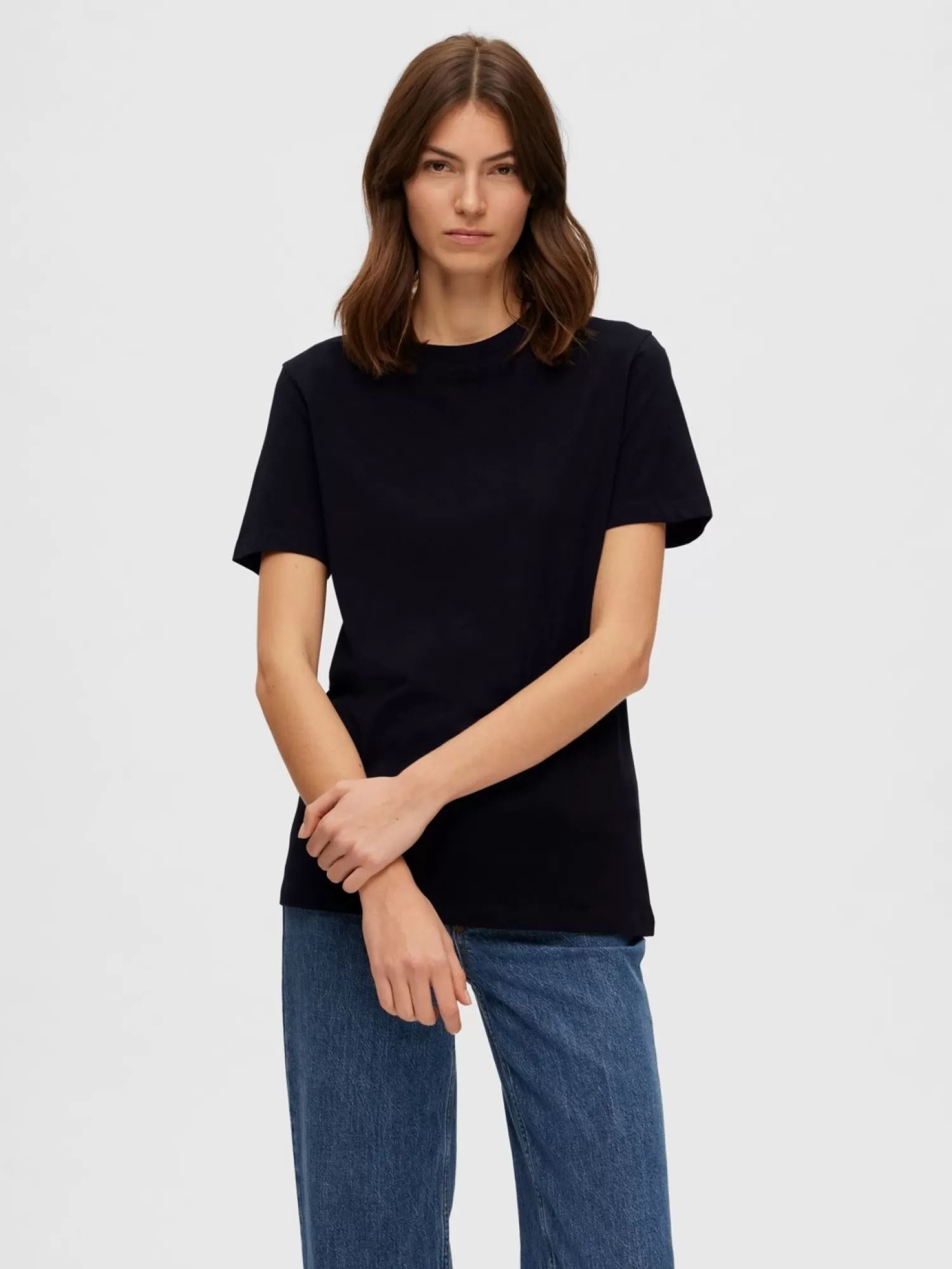 Flash Sale Selected Basic T-Shirt Black