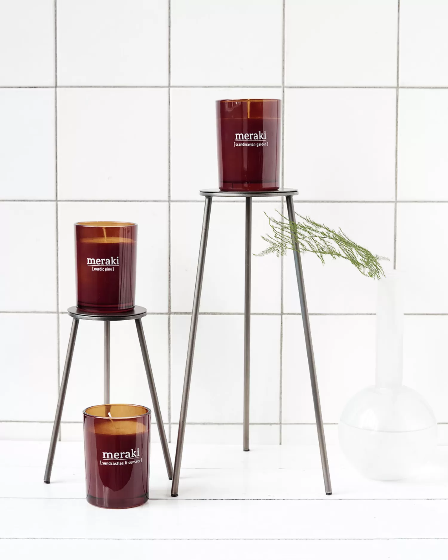 Discount Meraki Candle Scandinavian Garden