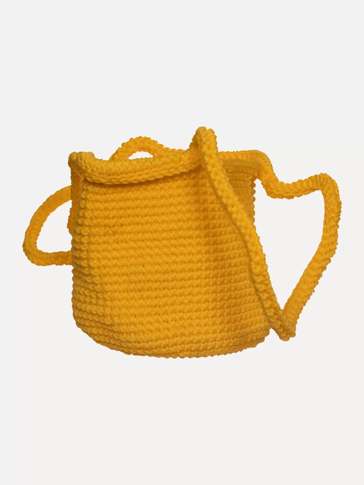 Cheap Les Soeurs Crochet Shopper Elani Yellow