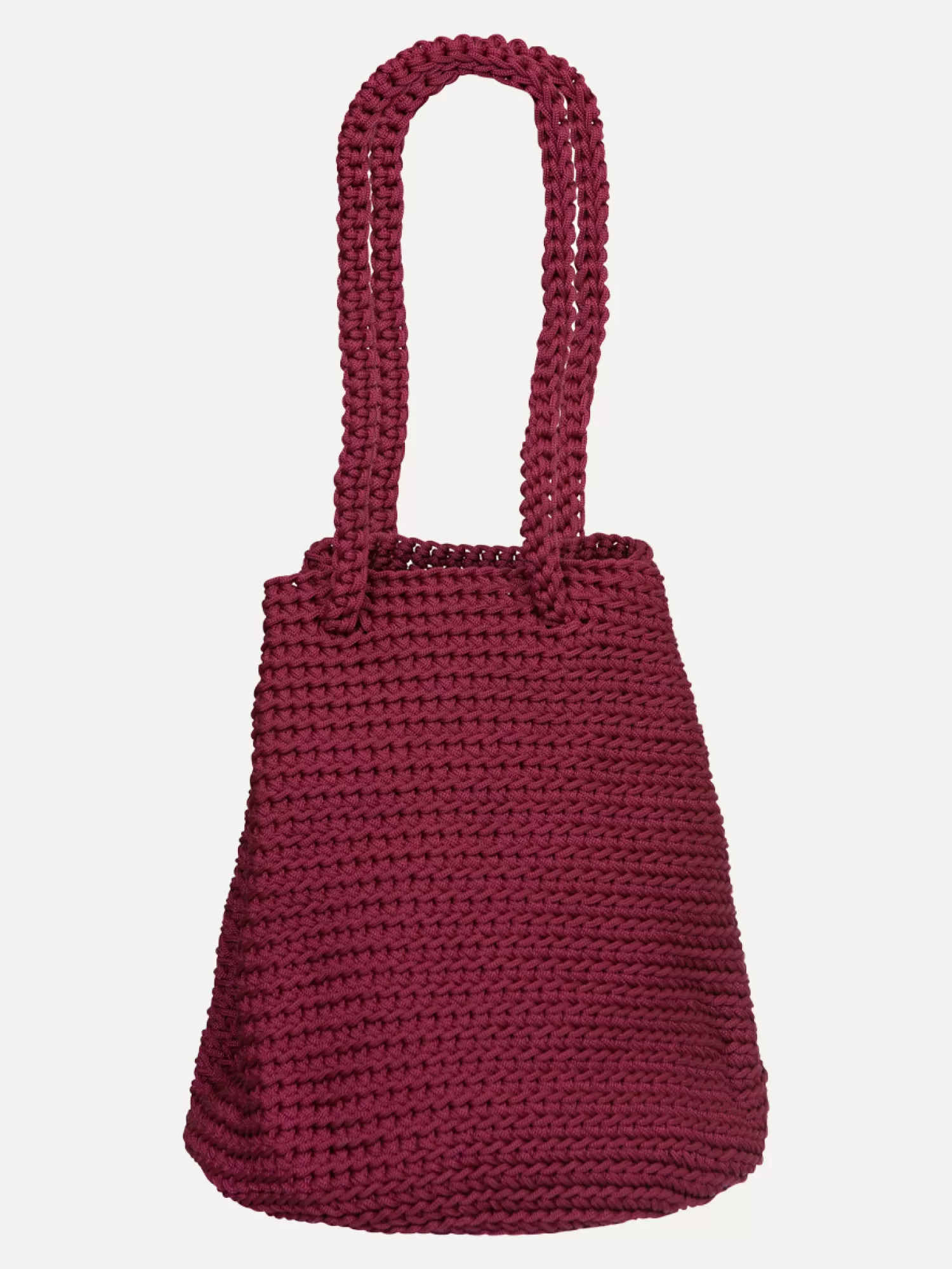 Sale Les Soeurs Crochet Shopper Ellie Bordeaux