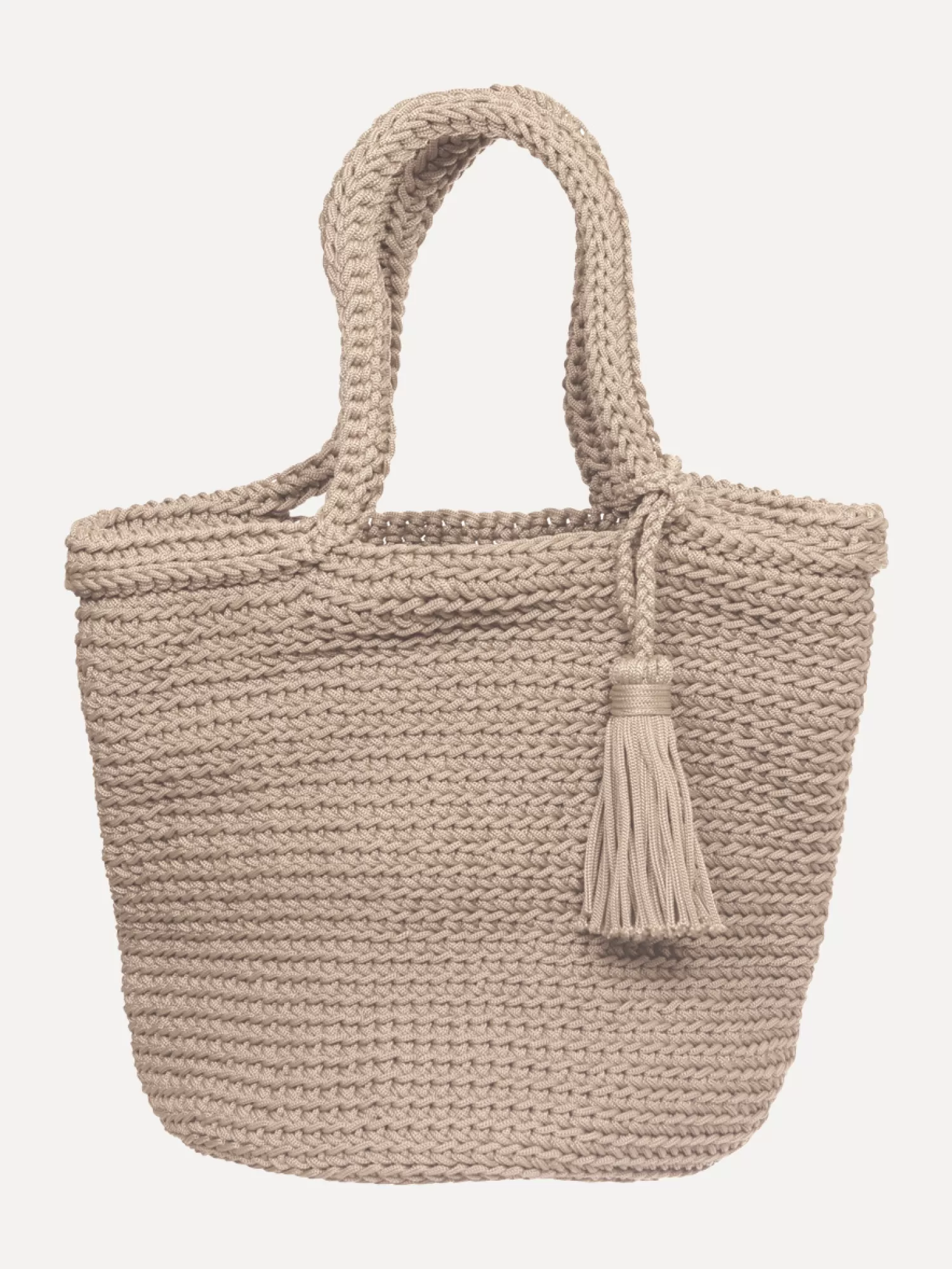 Best Les Soeurs Crochet Shopper Elvera Beige