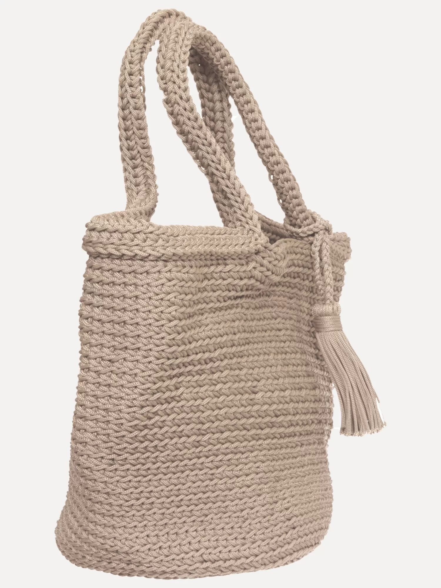 Best Les Soeurs Crochet Shopper Elvera Beige