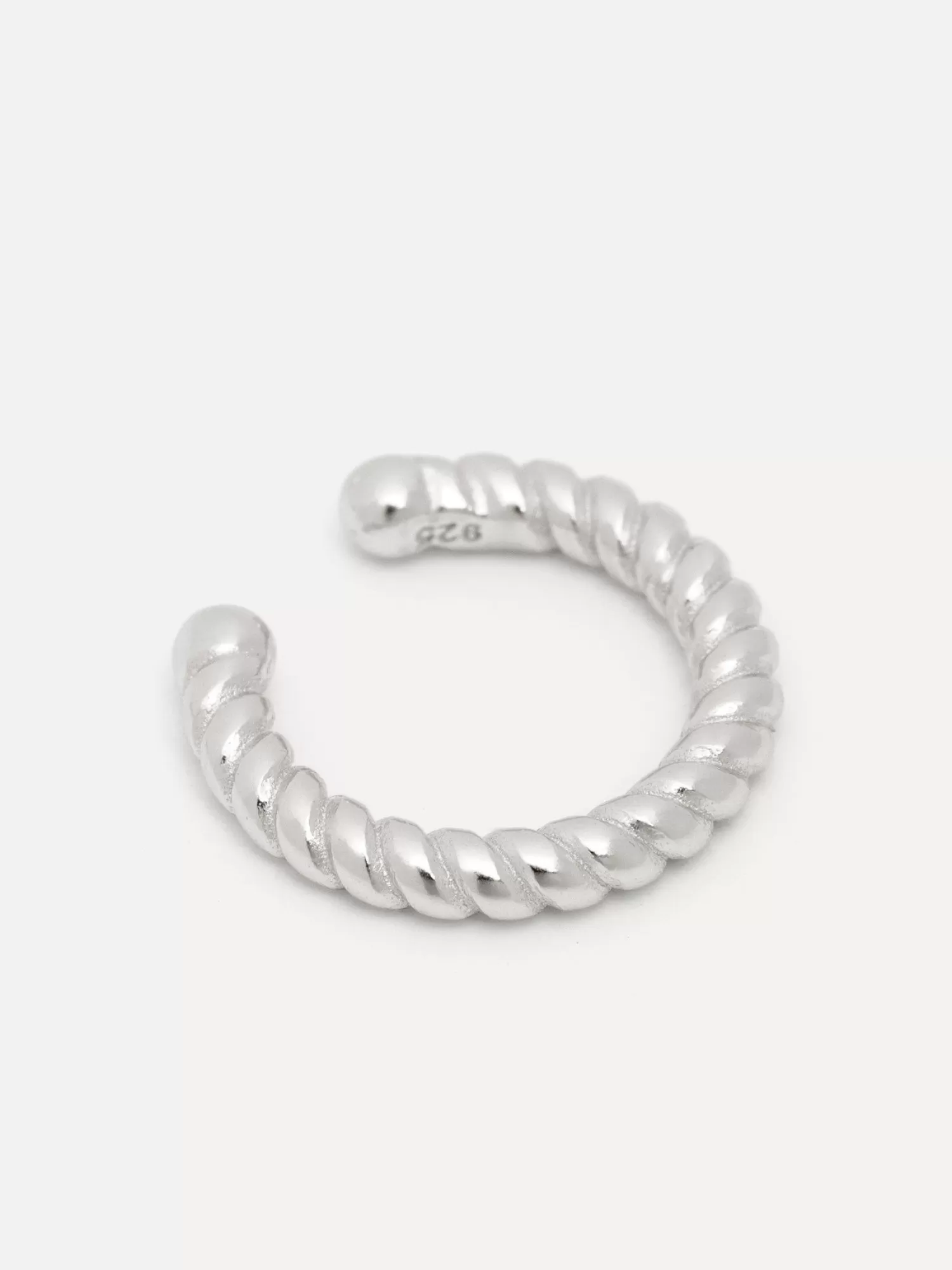 New Les Soeurs Ear Cuff June Twisted Silver