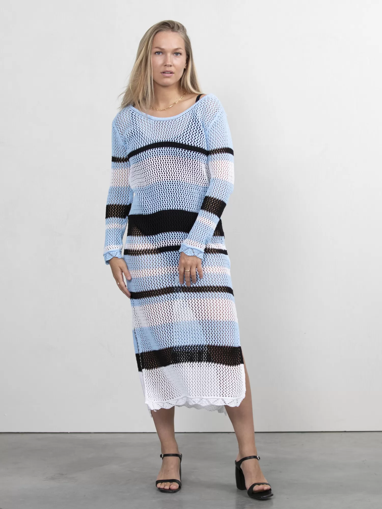 Discount Le Marais Gehaakte Jurk Ivy Striped