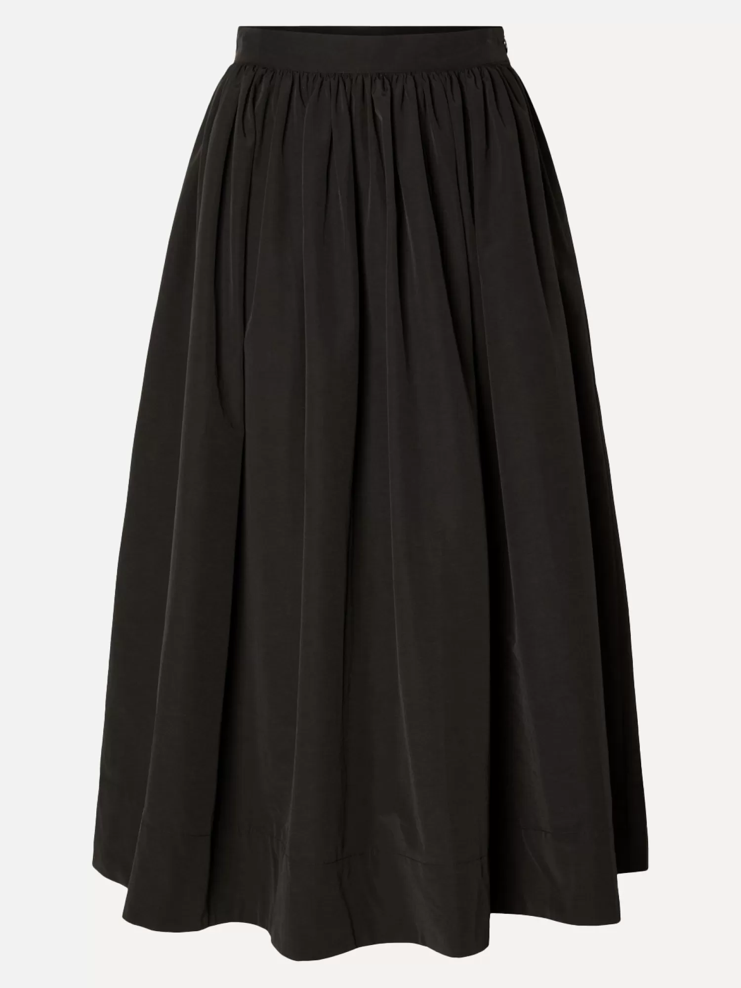 Flash Sale Selected Hoge Taille Midi Rok Libbie Black