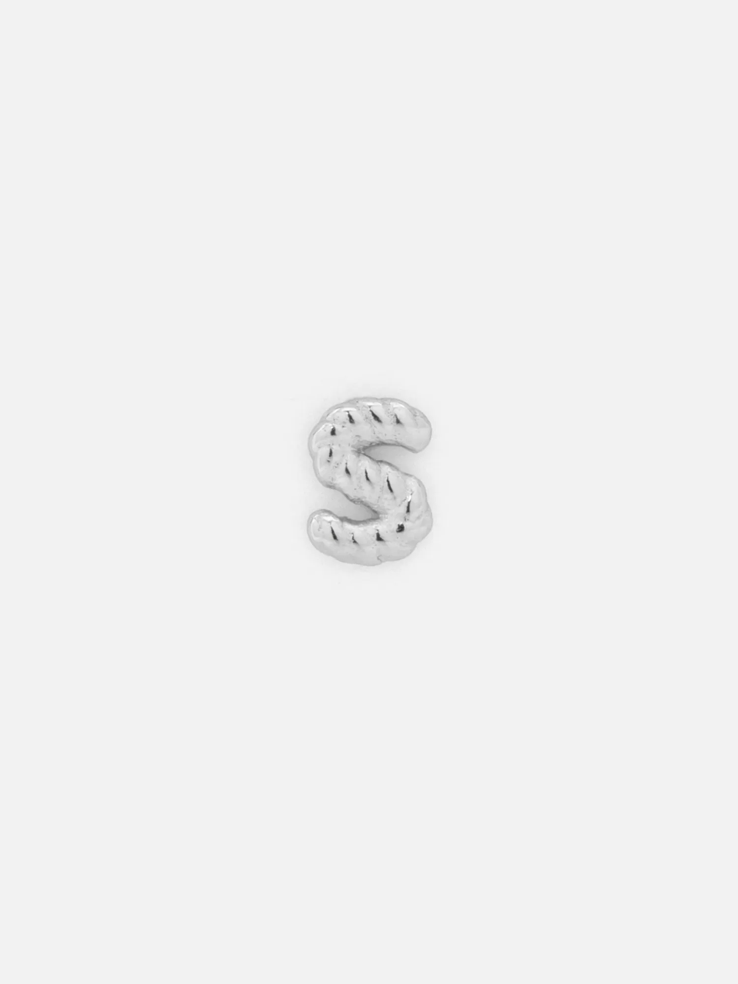 Fashion Les Soeurs Jolie Twisted Initial Silver