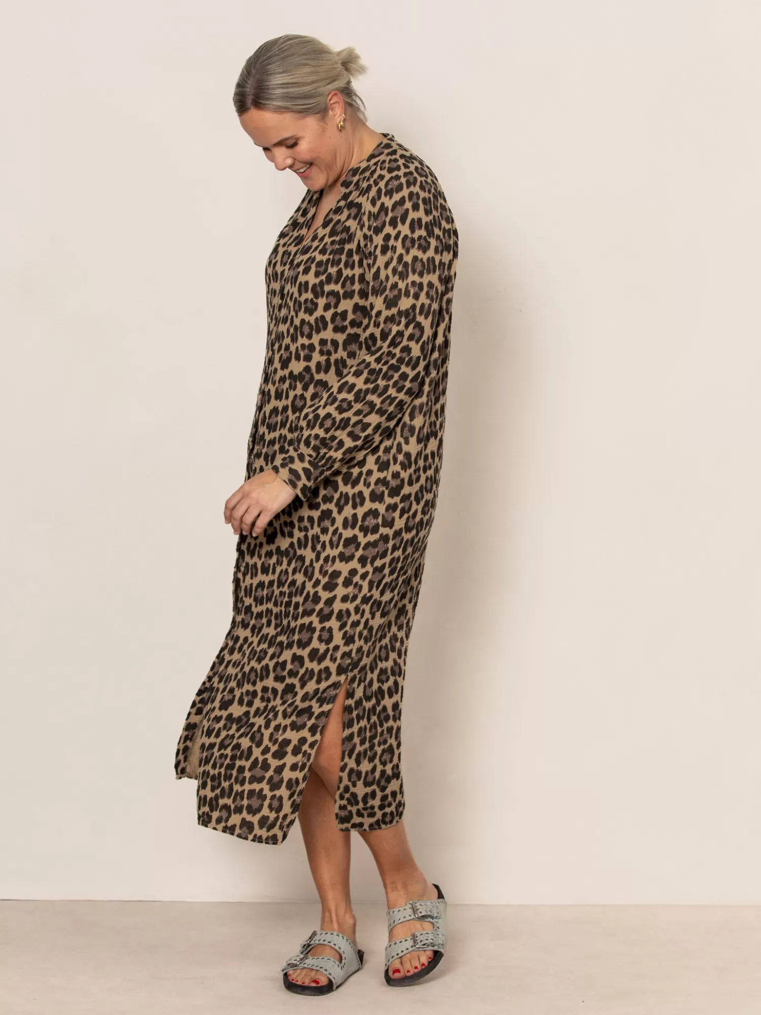 Sale Le Marais Jurk Gigi Leopard