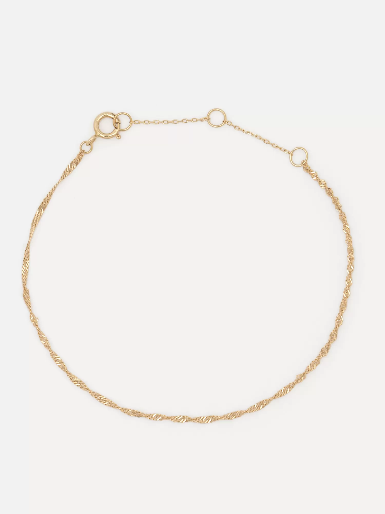 Best Les Soeurs 14K Armband Hess Twisted Gold