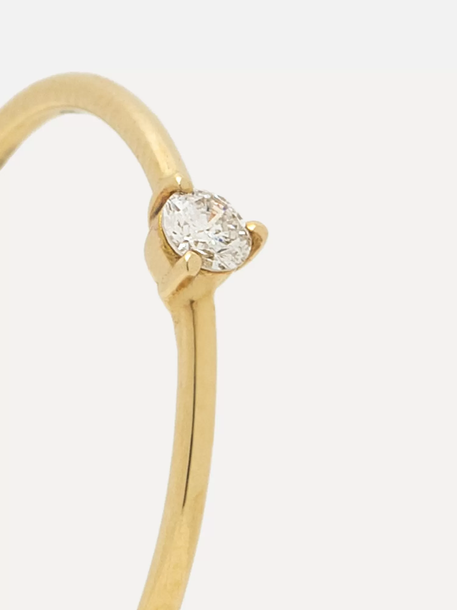 Best Sale Les Soeurs 14K Ring Gaja Single Diamond Gold