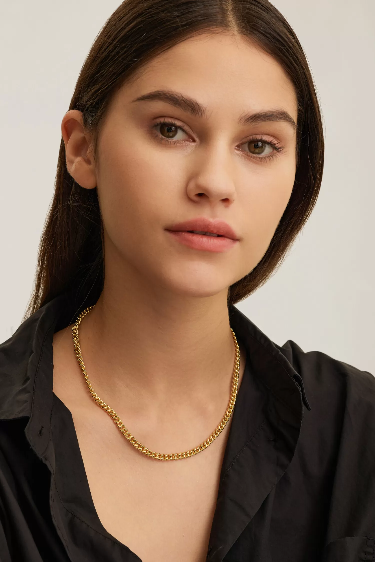 Sale Les Soeurs Ketting Rana Curb Chain Gold