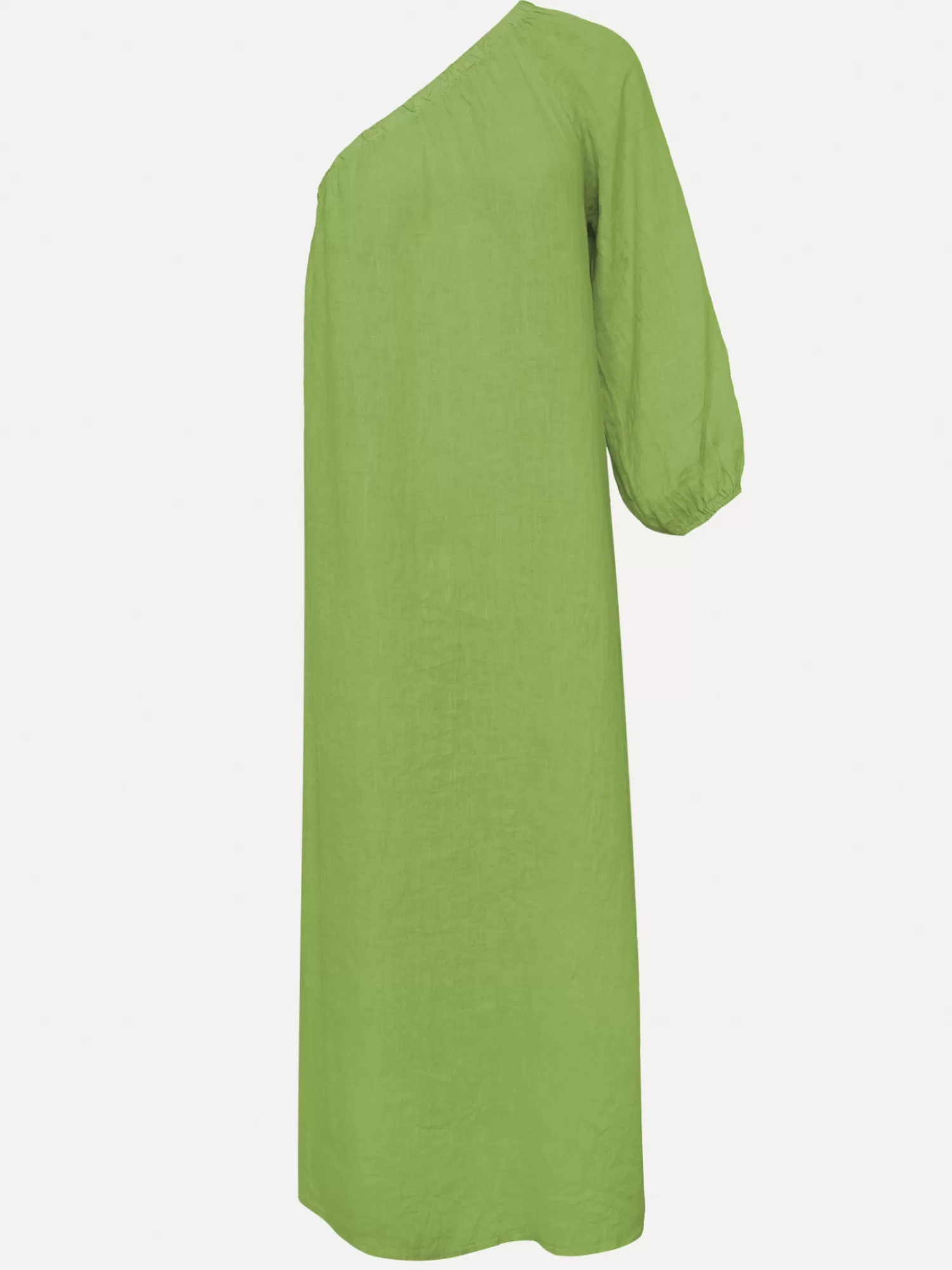 Clearance Le Marais Offshoulder Jurk Lily Green