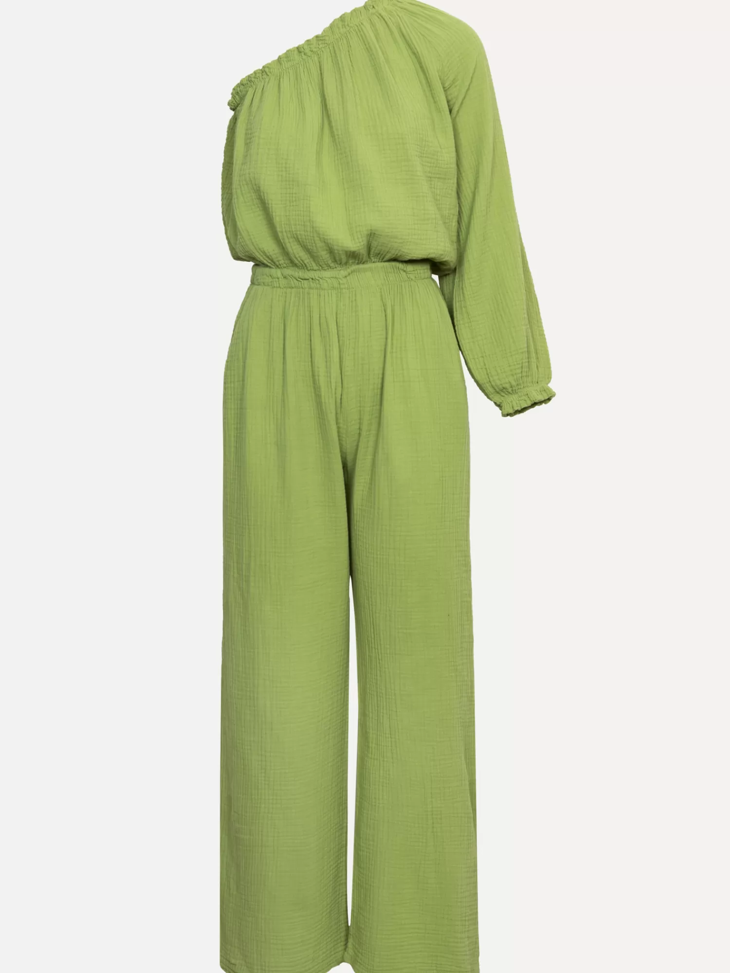 Best Le Marais One Shoulder Jumpsuit Mila Green