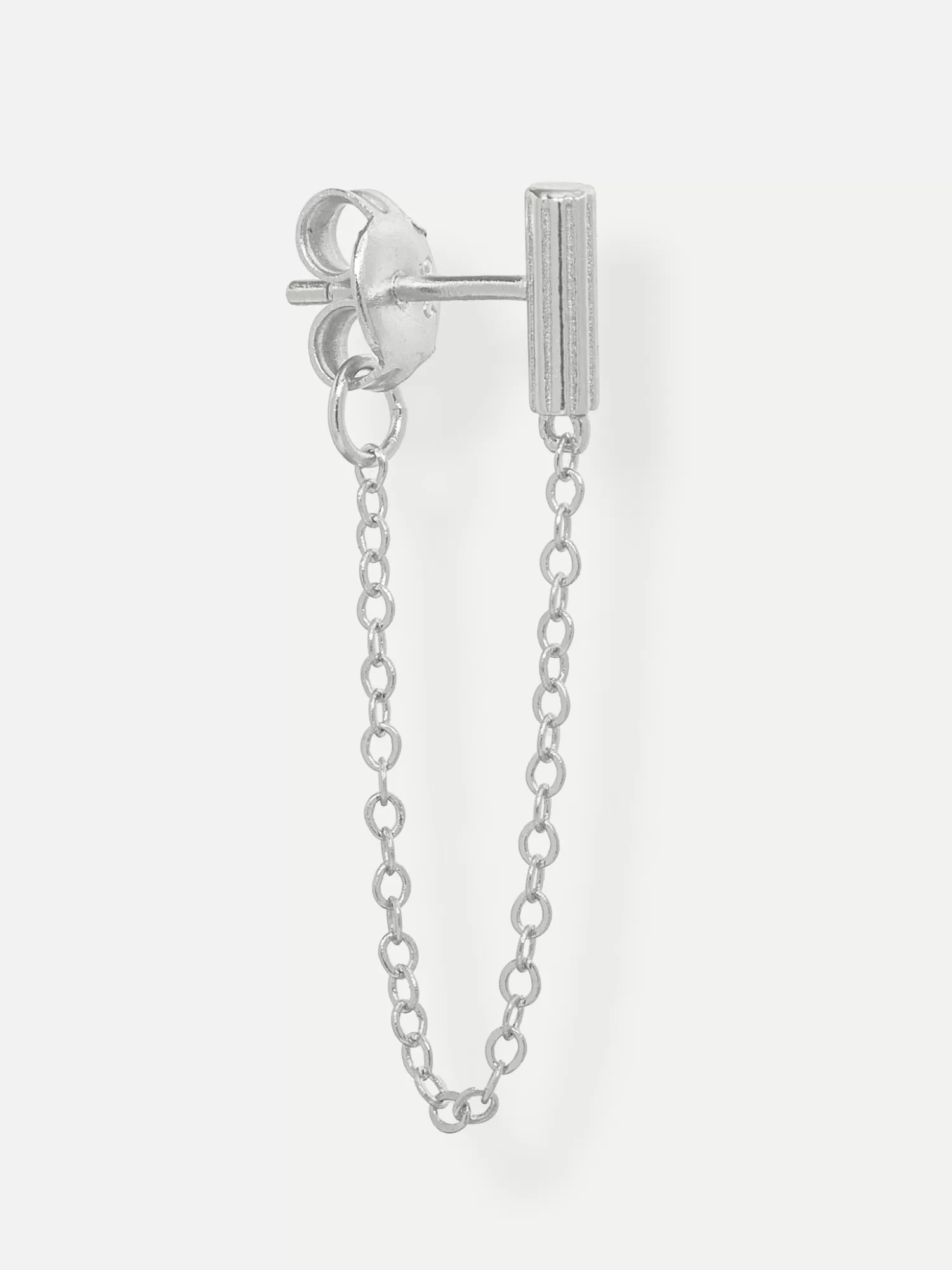 Flash Sale Les Soeurs Oorbel Cora Barre Chain Silver