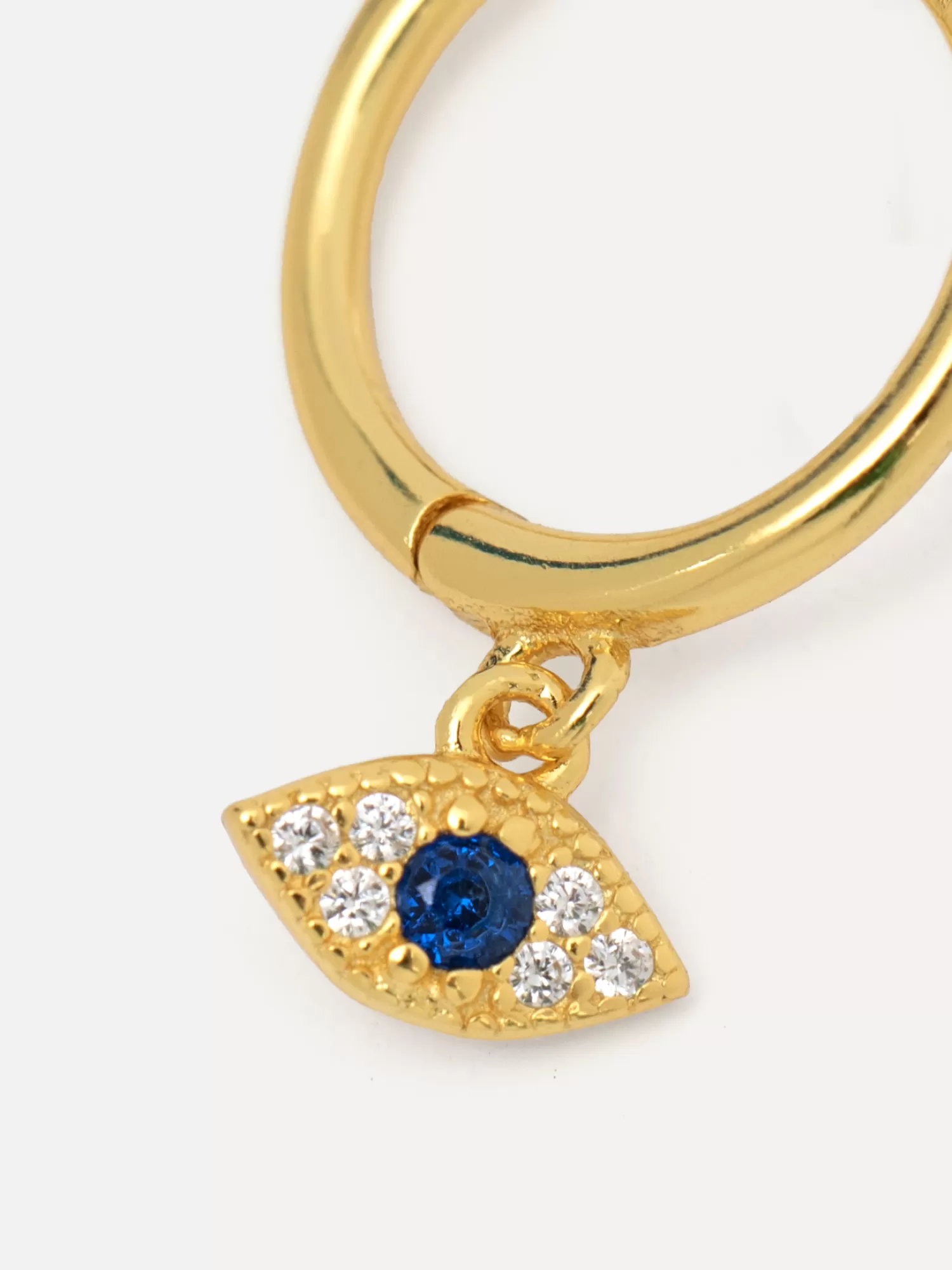 Best Les Soeurs Oorbel Jeanne Evil Eye Gold