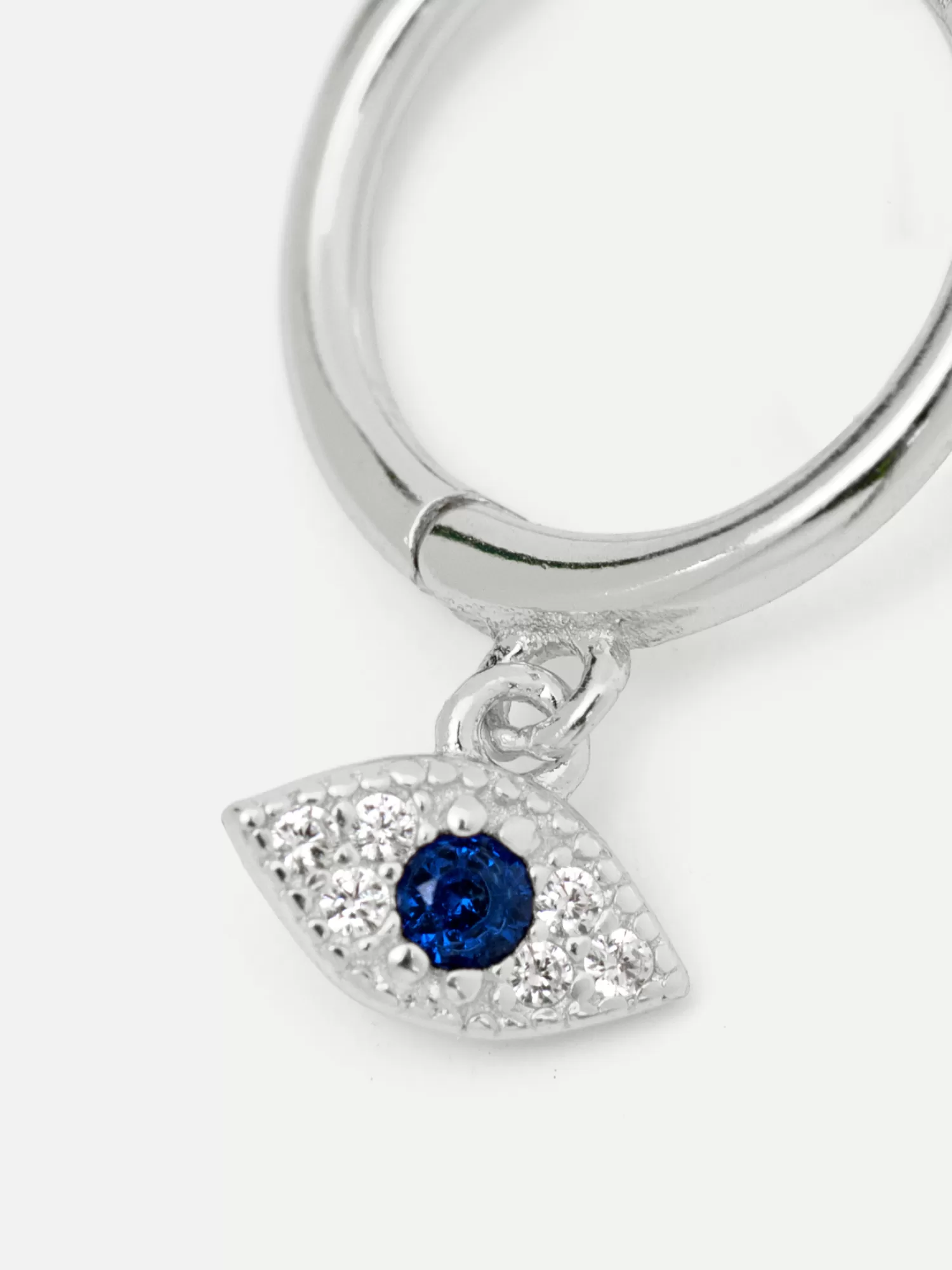 Hot Les Soeurs Oorbel Jeanne Evil Eye Silver