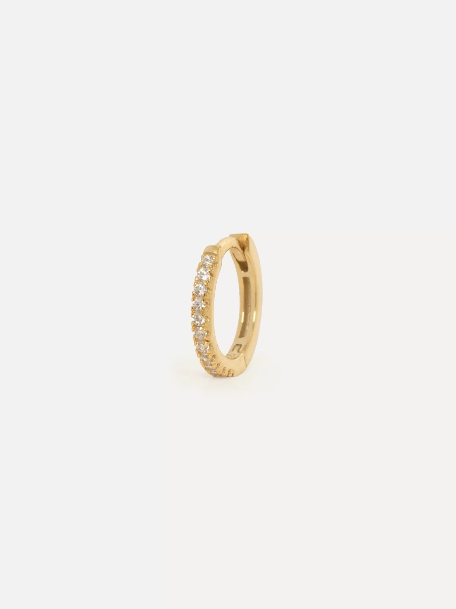 Best Les Soeurs Oorbel Jeanne Midi Strass Gold Clear