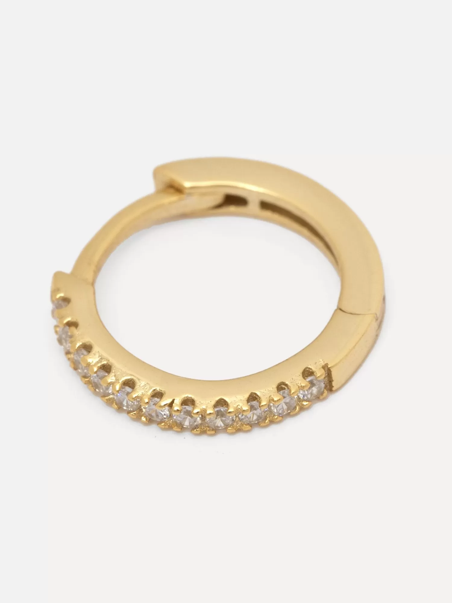 Best Les Soeurs Oorbel Jeanne Midi Strass Gold Clear