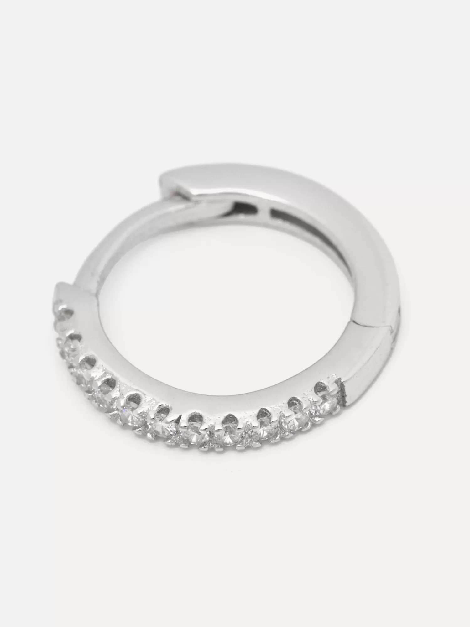 Sale Les Soeurs Oorbel Jeanne Midi Strass Silver Clear