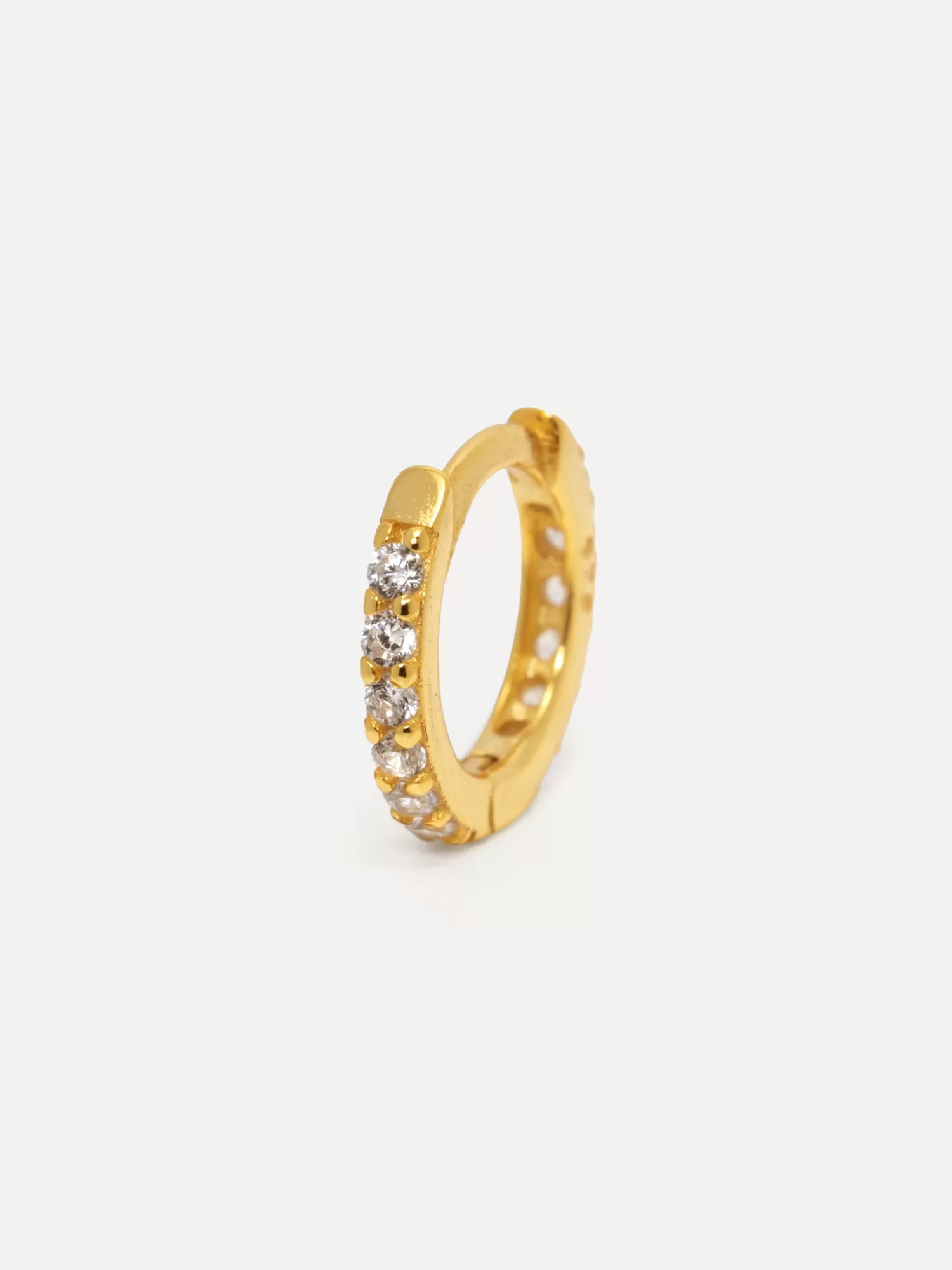 Sale Les Soeurs Oorbel Jeanne Mini Strass Gold Clear