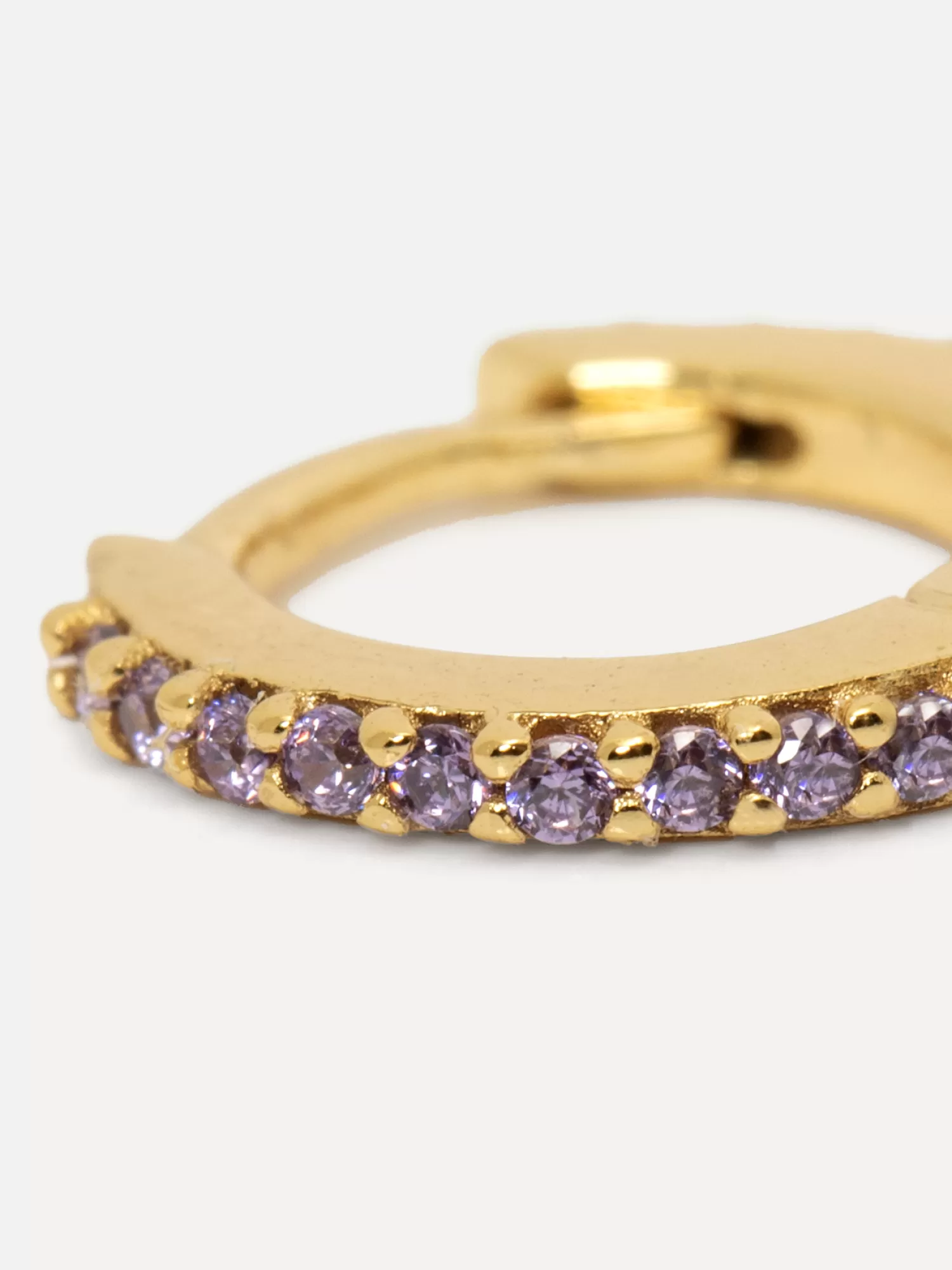 Cheap Les Soeurs Oorbel Jeanne Mini Strass Gold Lilac