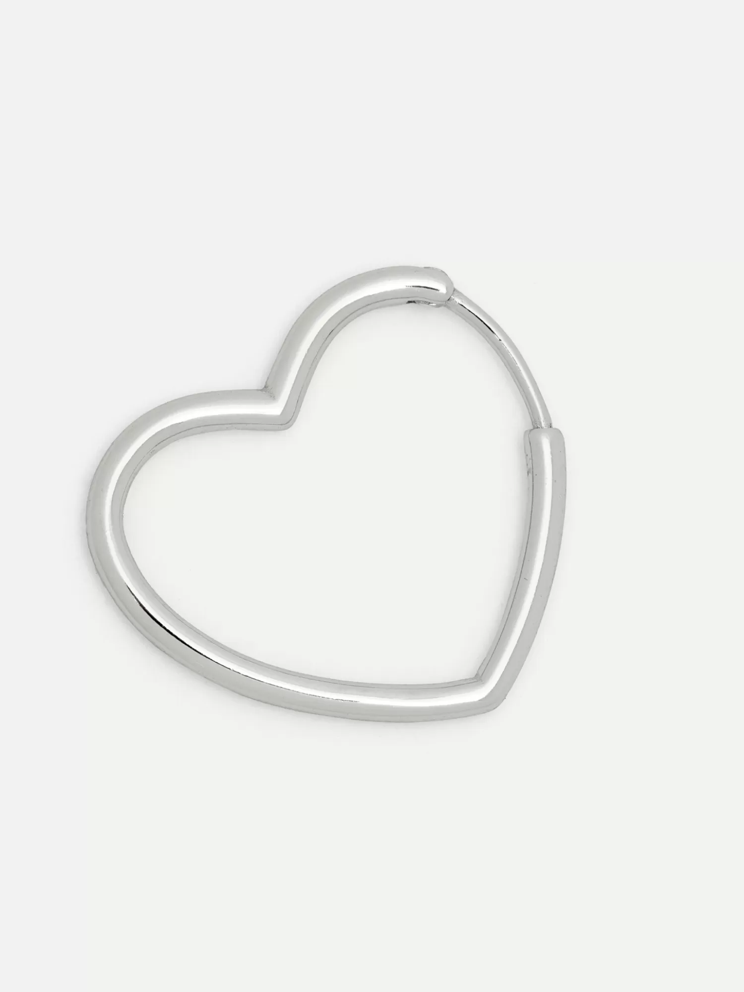 Clearance Les Soeurs Oorbel Jenny Heart Silver