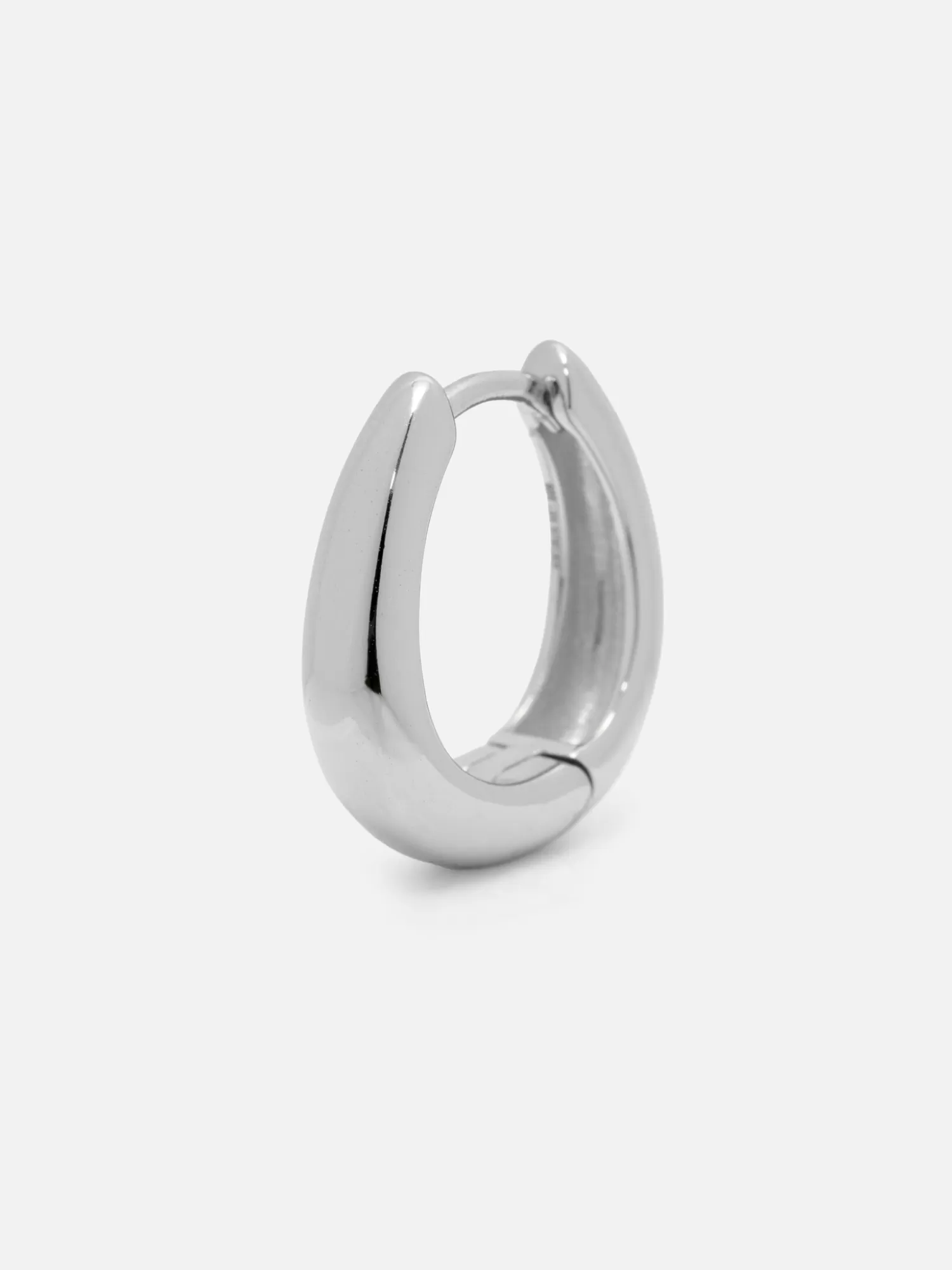 New Les Soeurs Oorbel Joanne Oval Silver