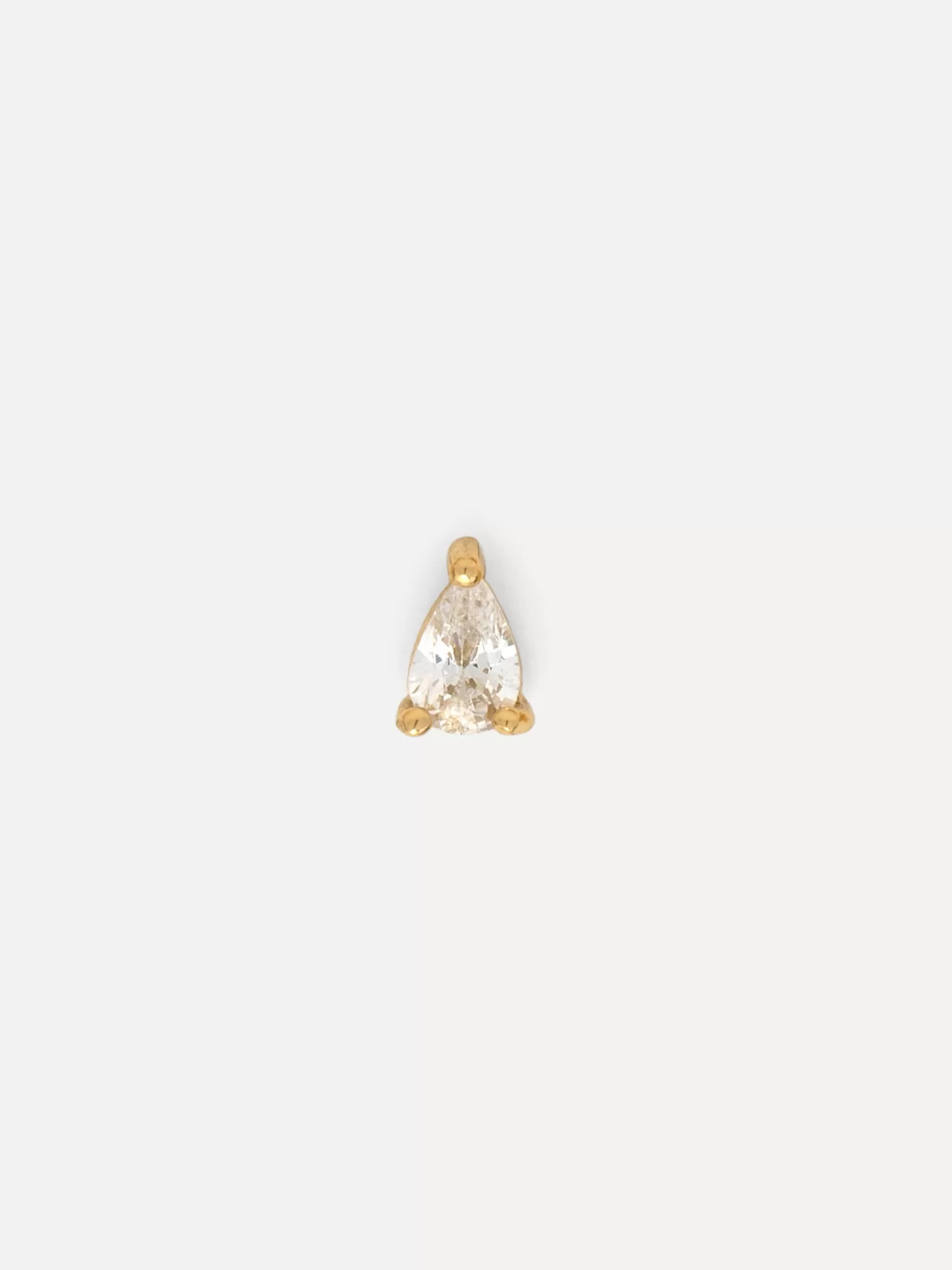 Online Les Soeurs Oorbel Jolie Pear Strass Gold