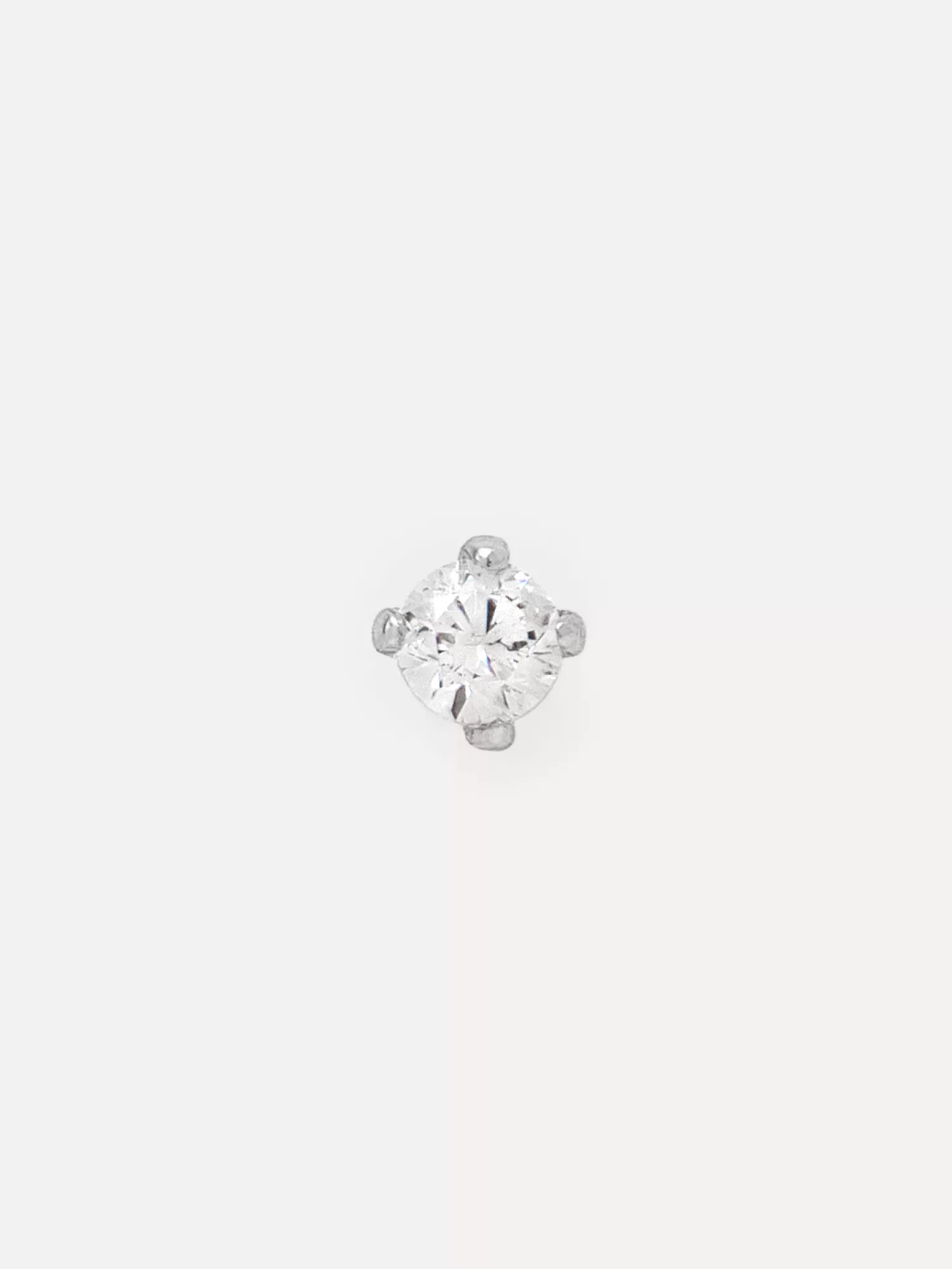 Shop Les Soeurs Oorbel Jolie Strass Silver Clear