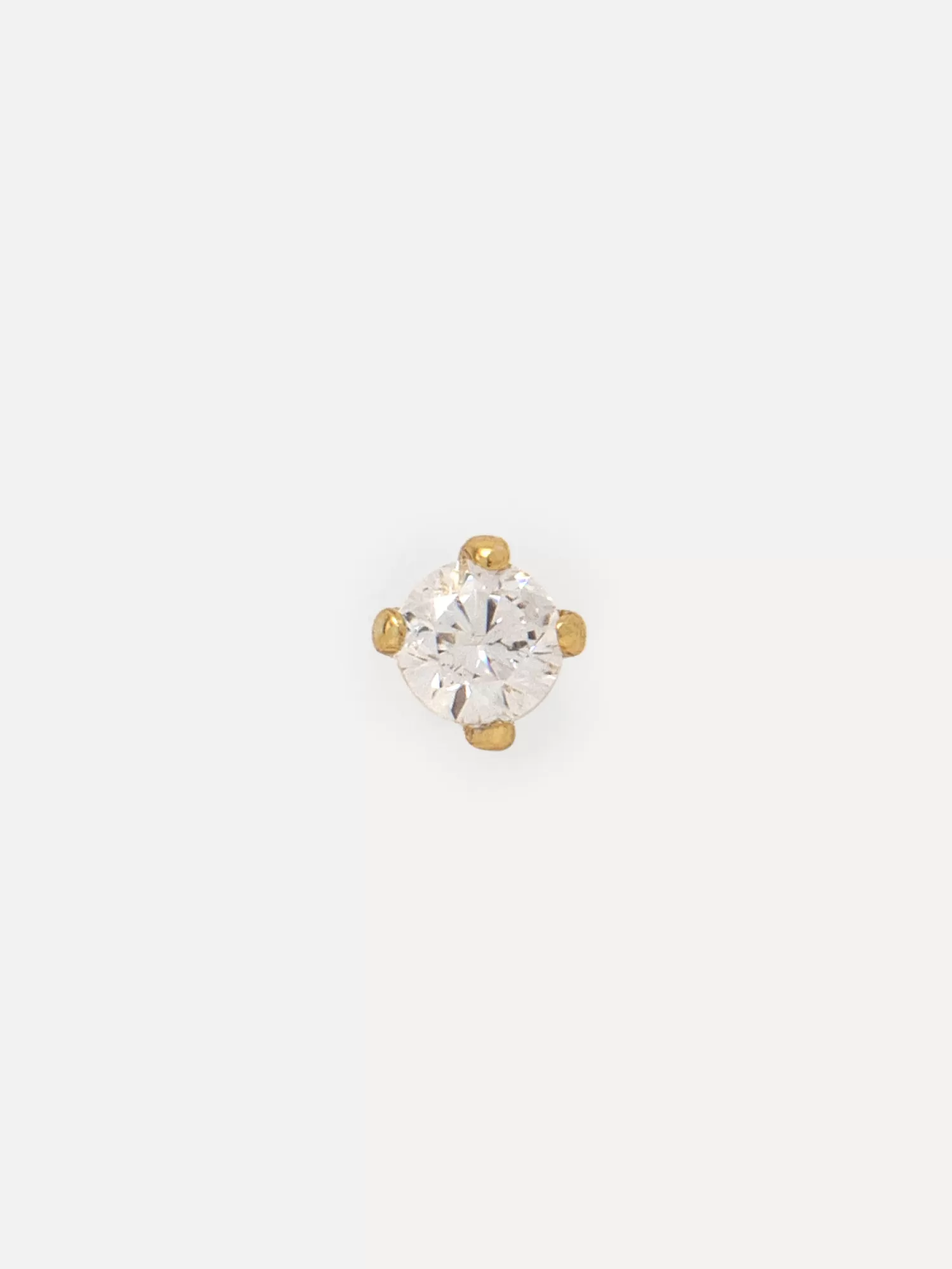 Clearance Les Soeurs Oorbel Jolie Strass Gold Clear