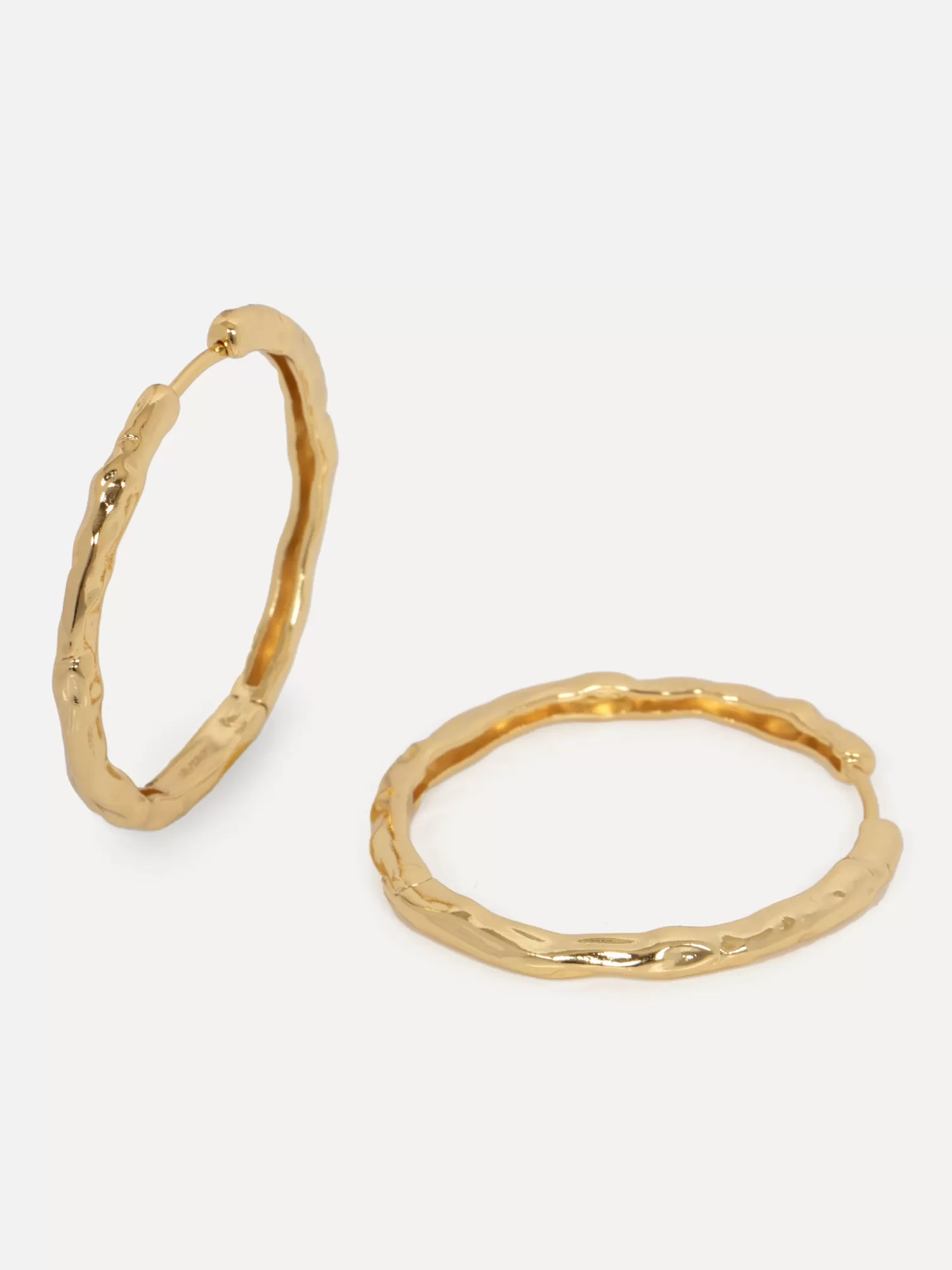 Store Les Soeurs Oorbellen Set Fara Hammered Gold