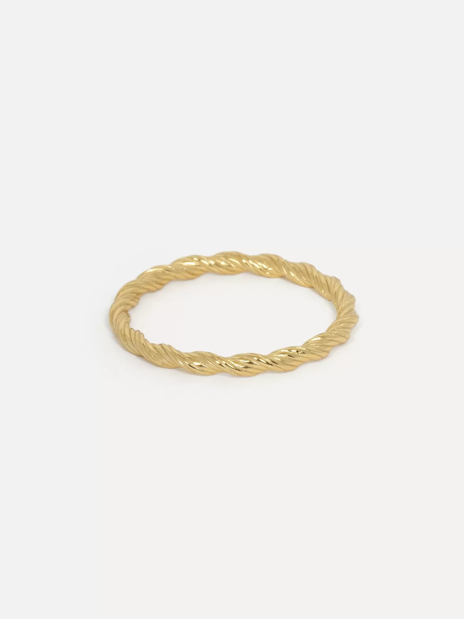 Cheap Les Soeurs Ring Chloe Spiral Gold