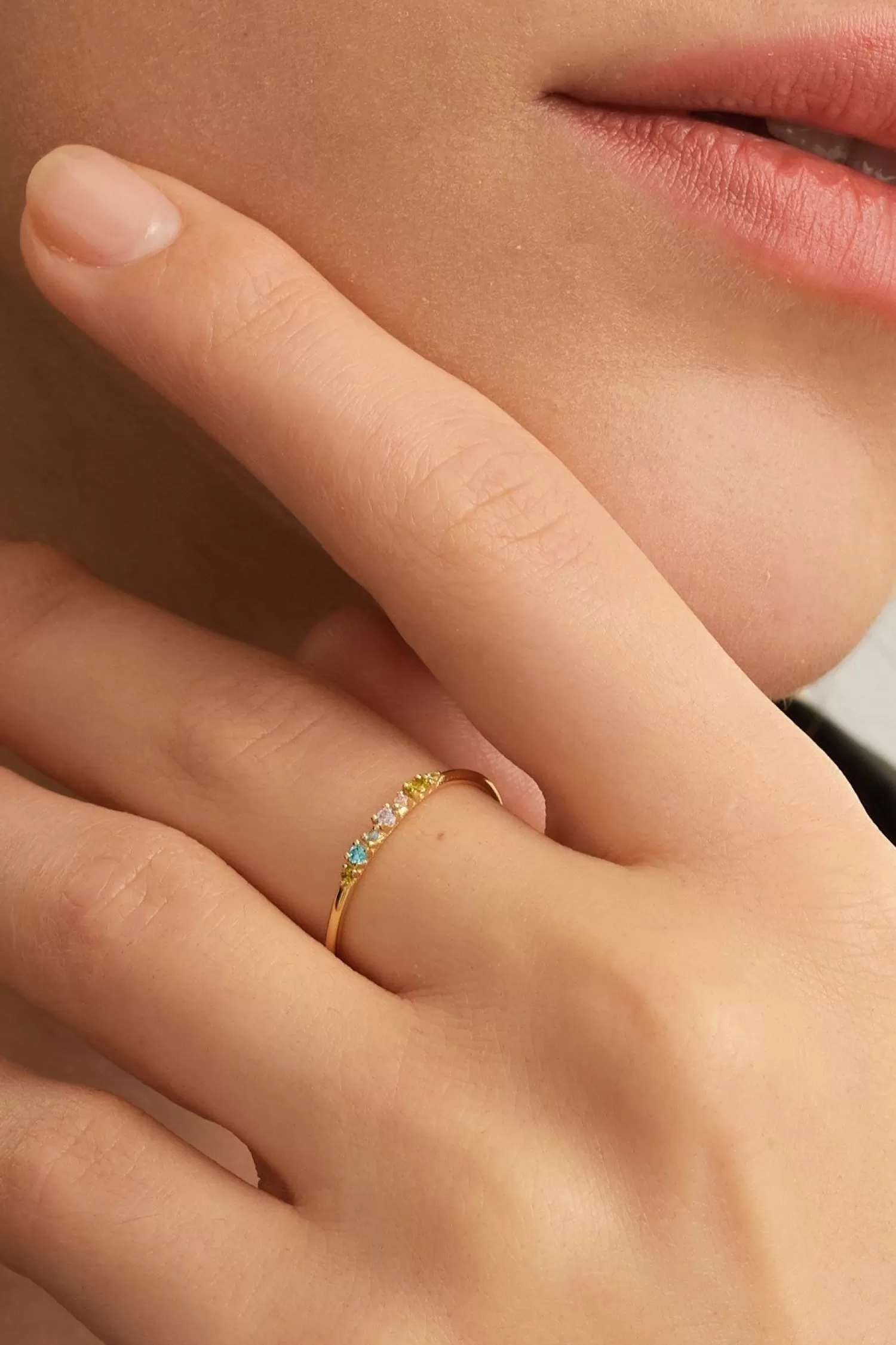 Fashion Les Soeurs Ring Chloe Vintage Multi