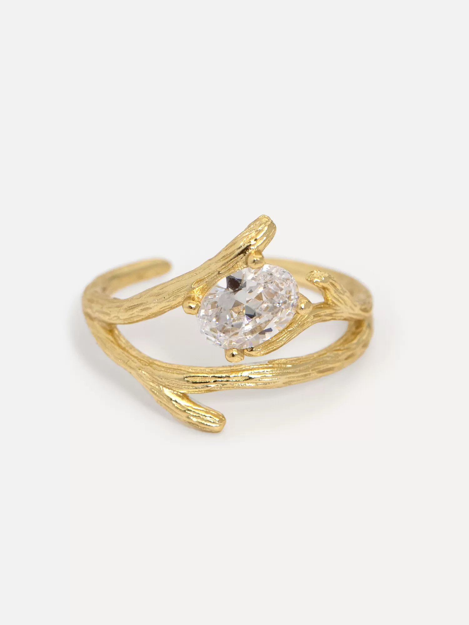 Best Sale Les Soeurs Ring Ginette Branch Gold