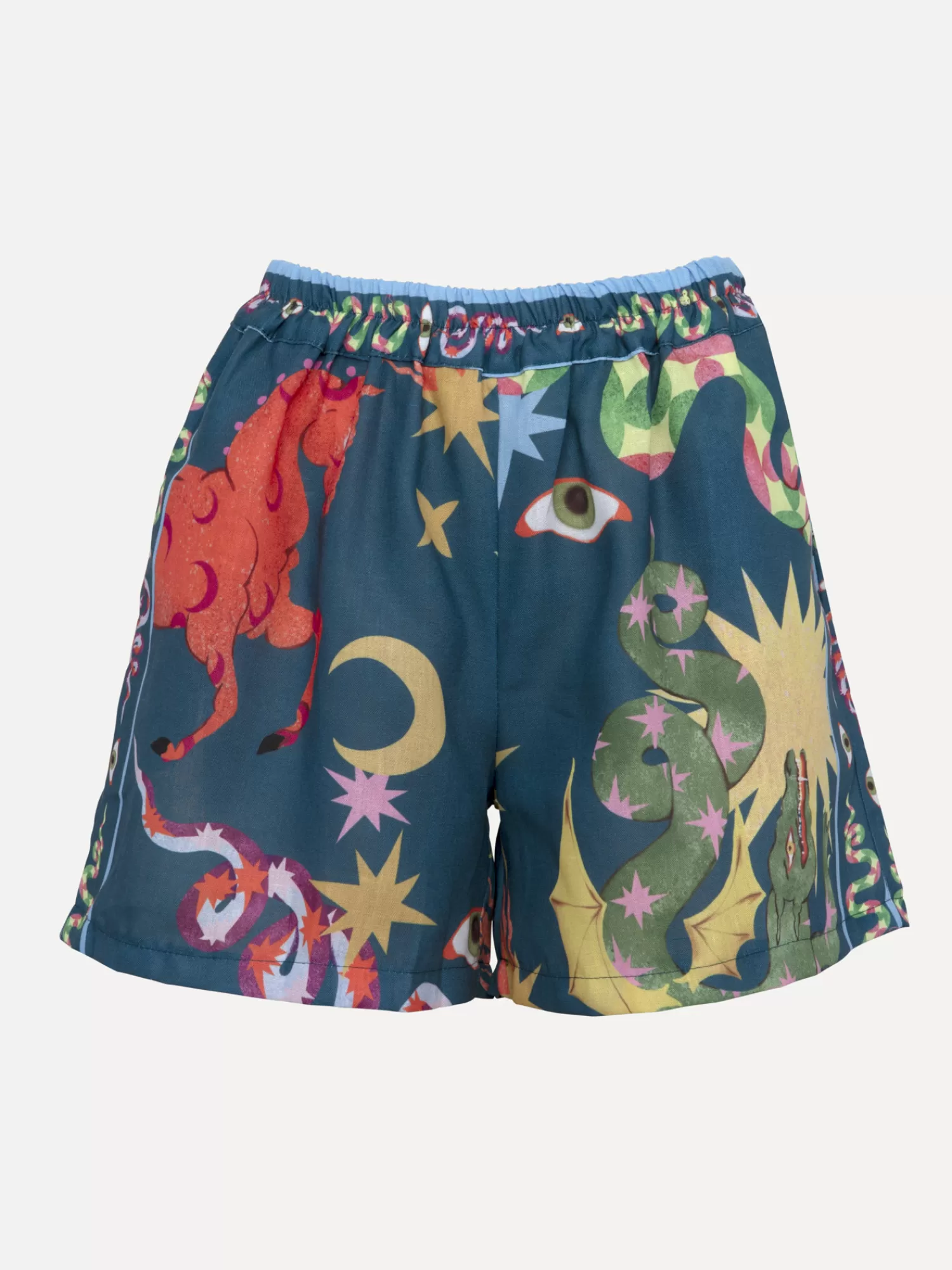 Cheap Le Marais Short Dragon Blue