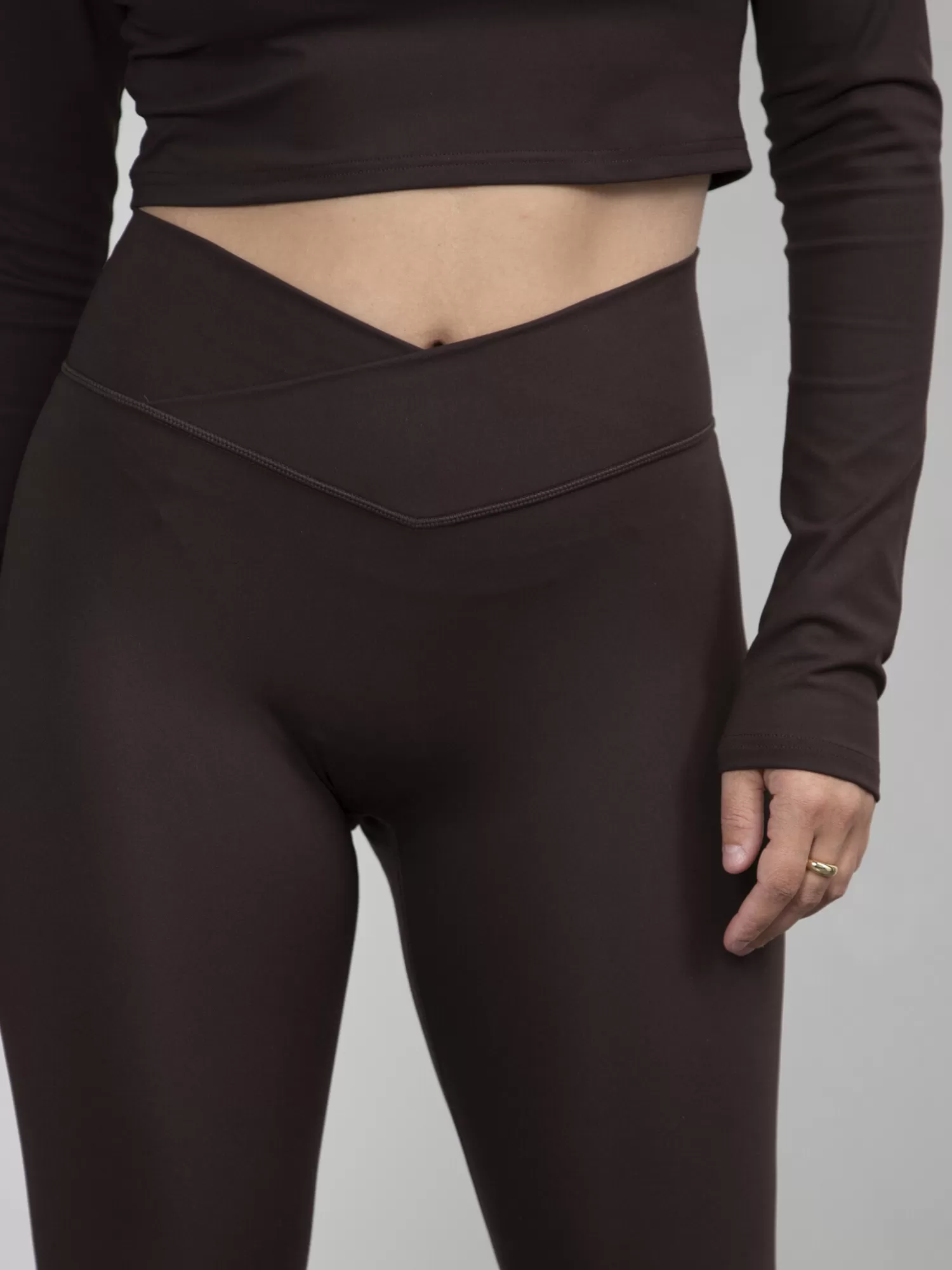 Discount Les Soeurs Sportlegging Aniek Brown