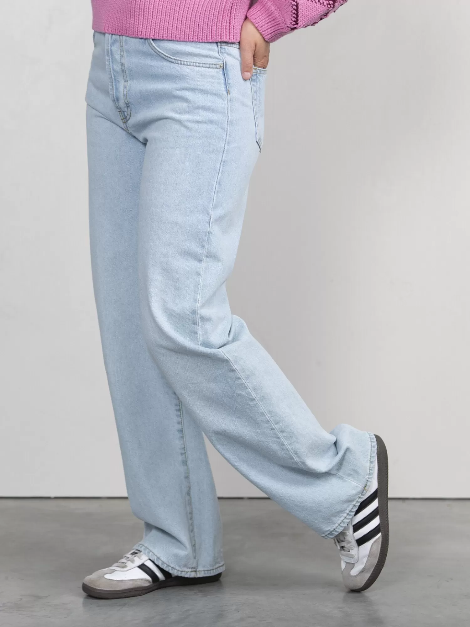 Sale Les Soeurs Straight-Fit Jeans Jodie Light Blue