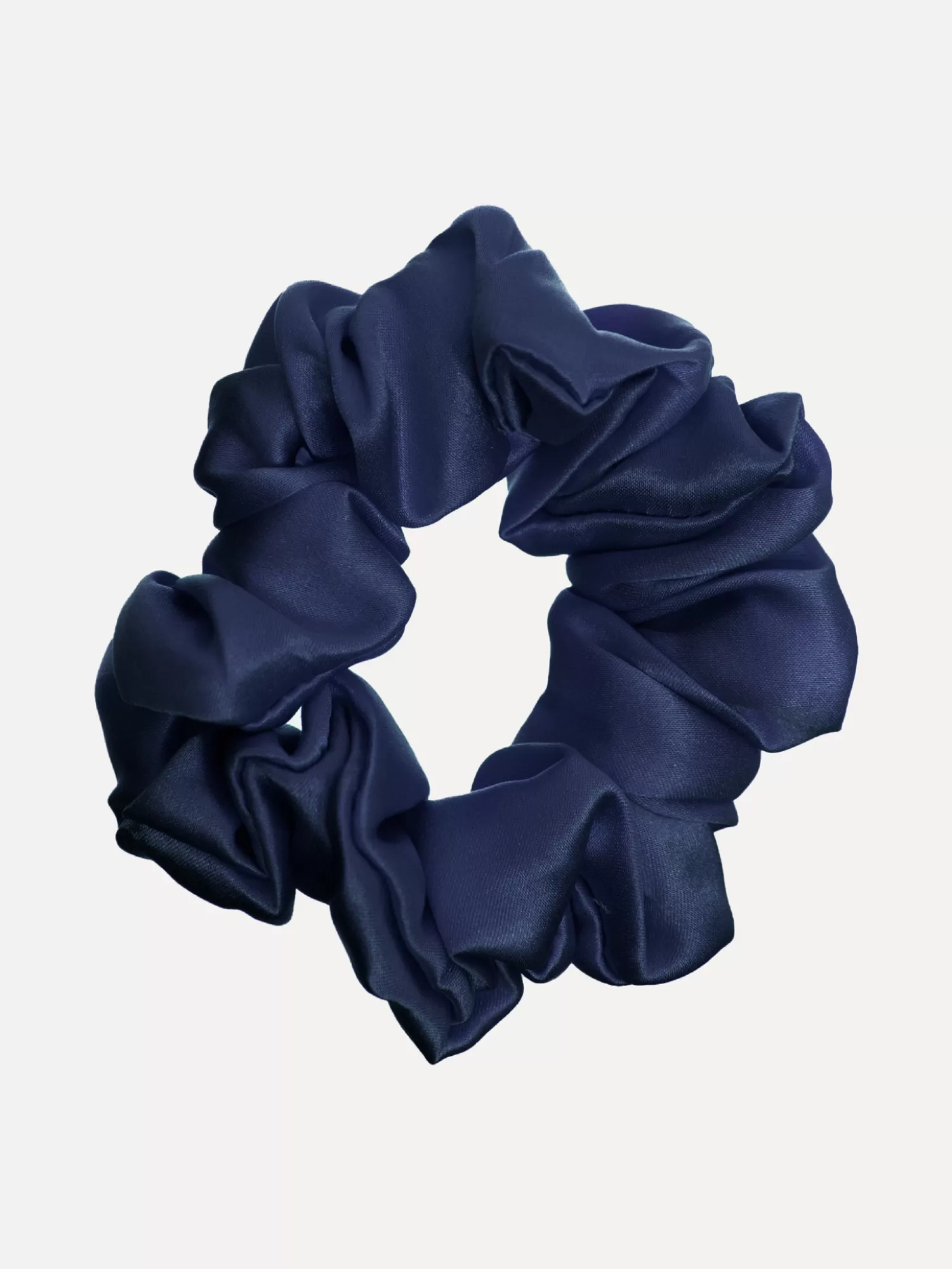 Best Les Soeurs Zijden Scrunchie Navy