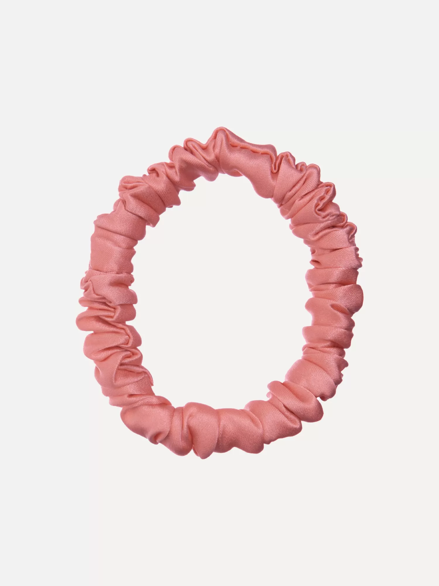 Online Les Soeurs Zijden Scrunchie Cantaloupe