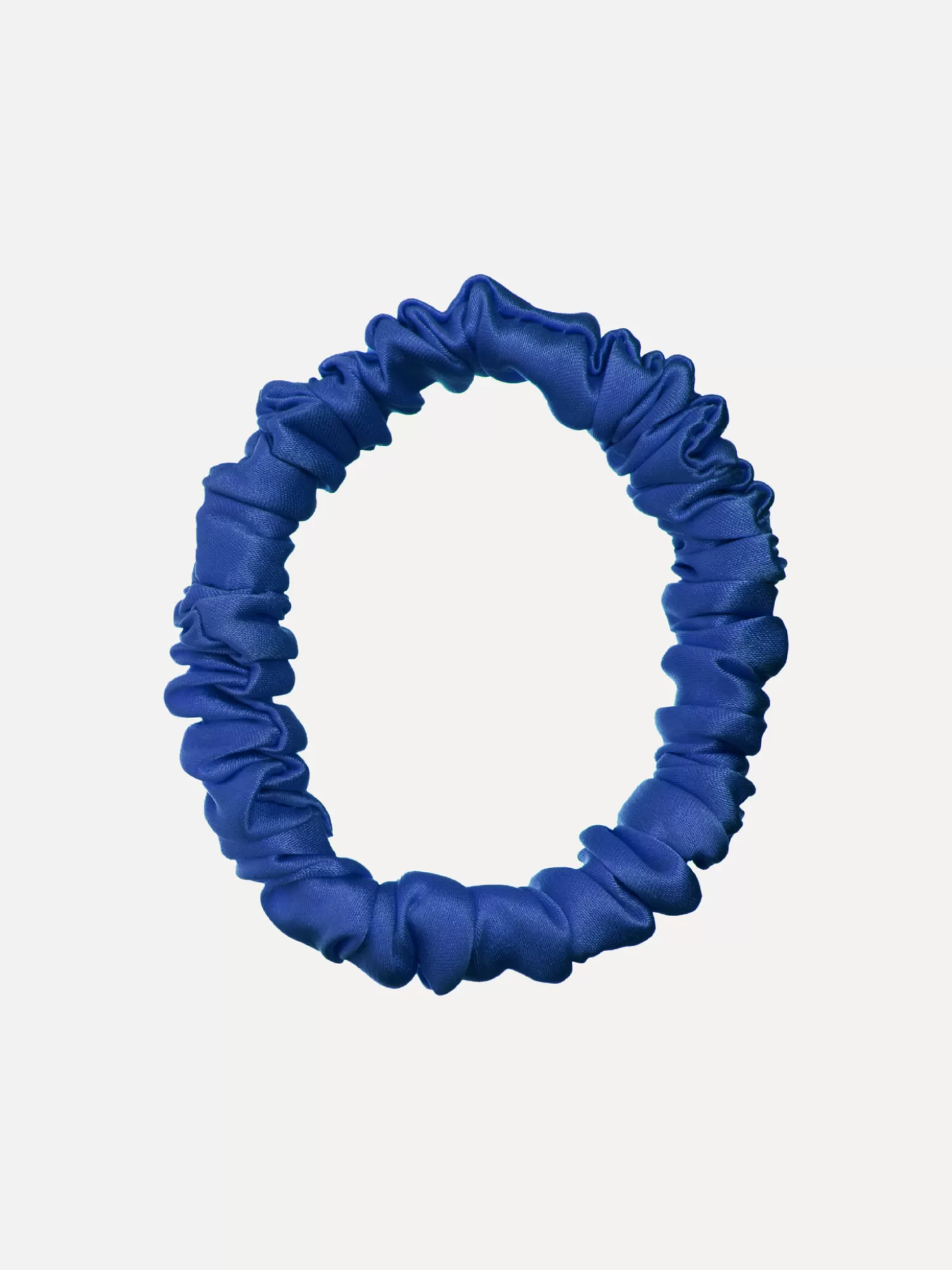 Best Sale Les Soeurs Zijden Scrunchie Bright Blue