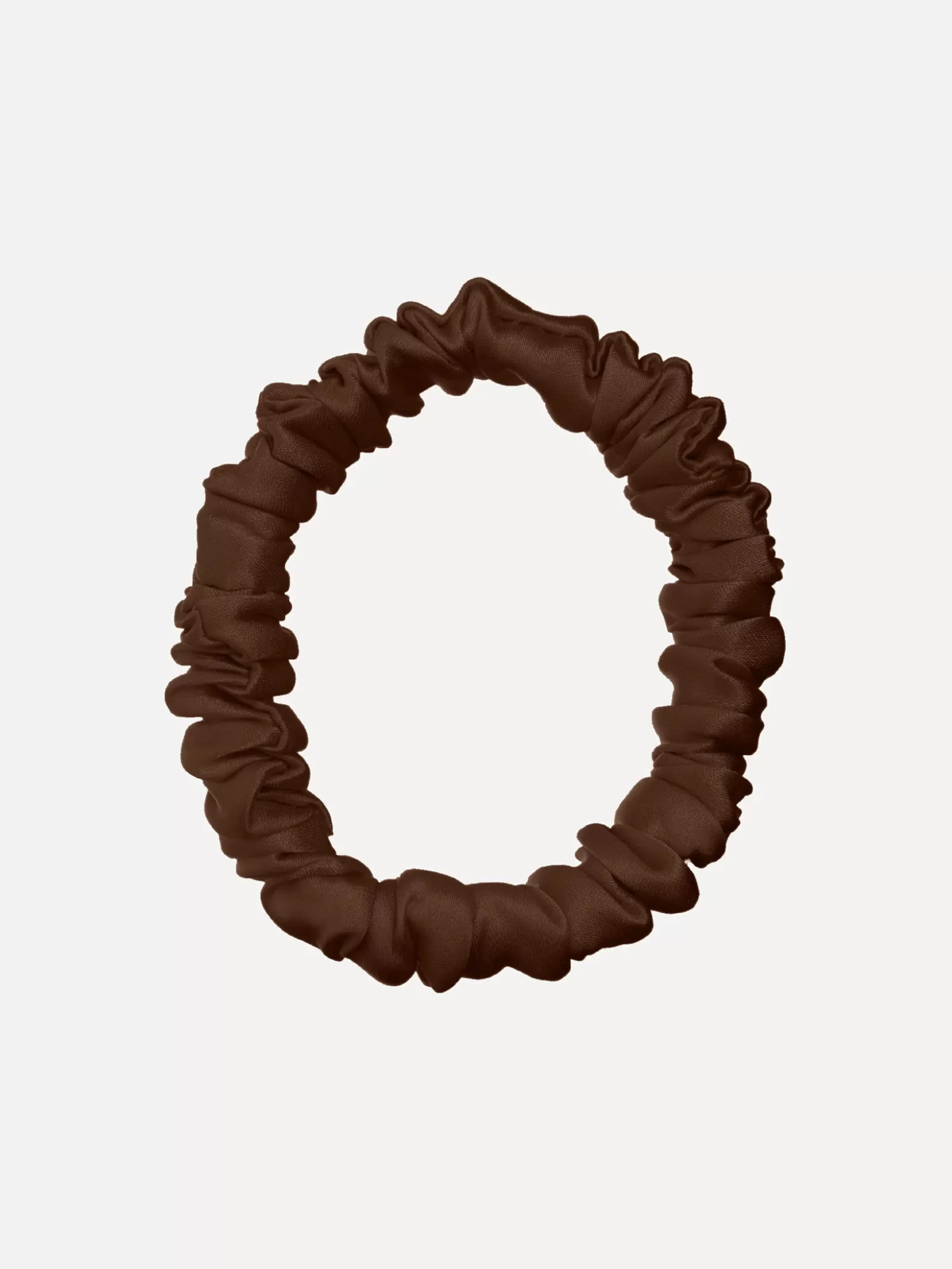 Discount Les Soeurs Zijden Scrunchie Brown