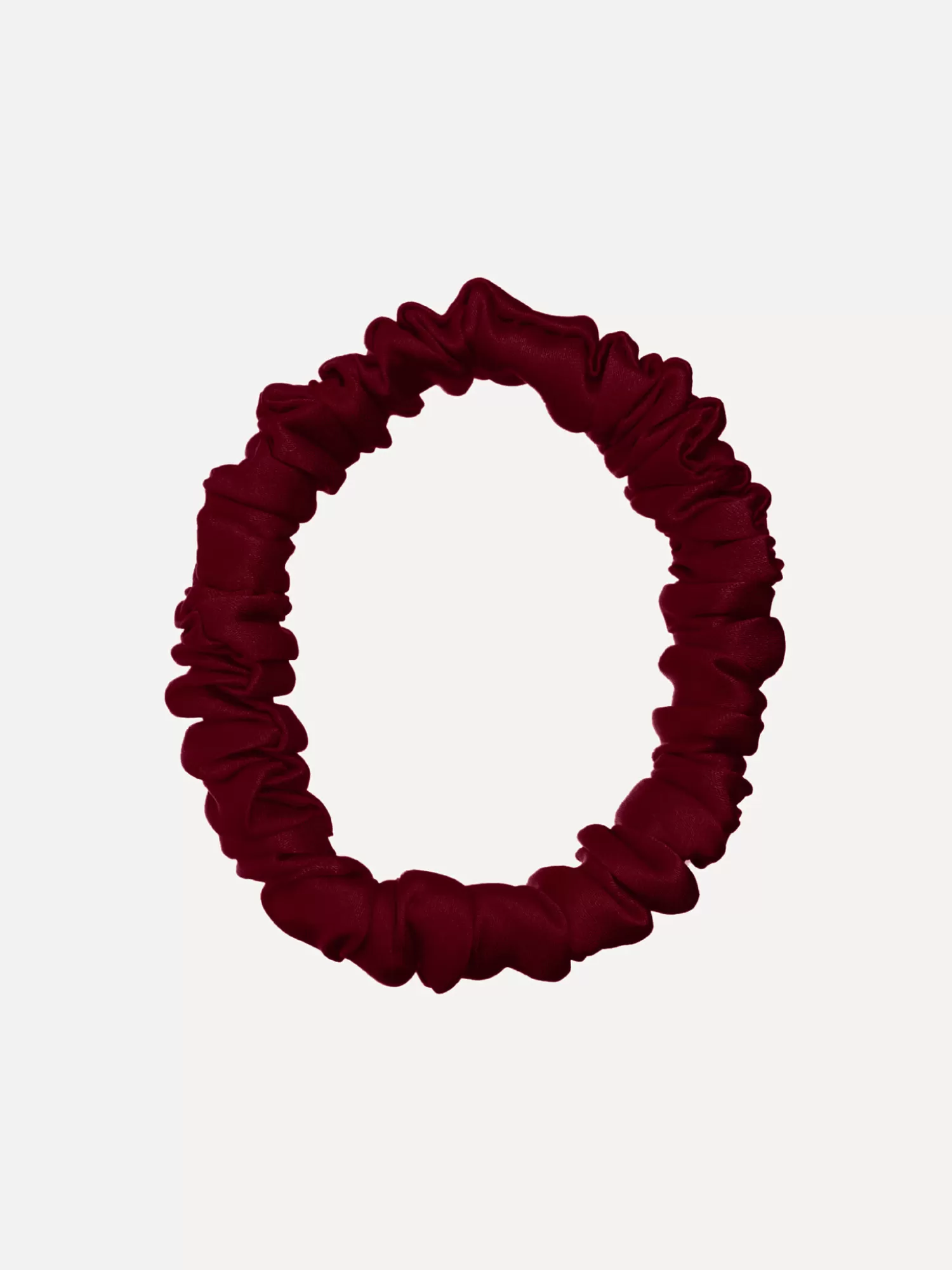 Cheap Les Soeurs Zijden Scrunchie Bordeaux