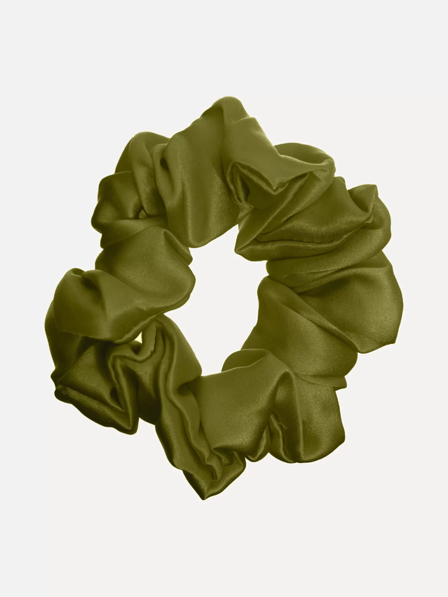 Cheap Les Soeurs Zijden Scrunchie Olive