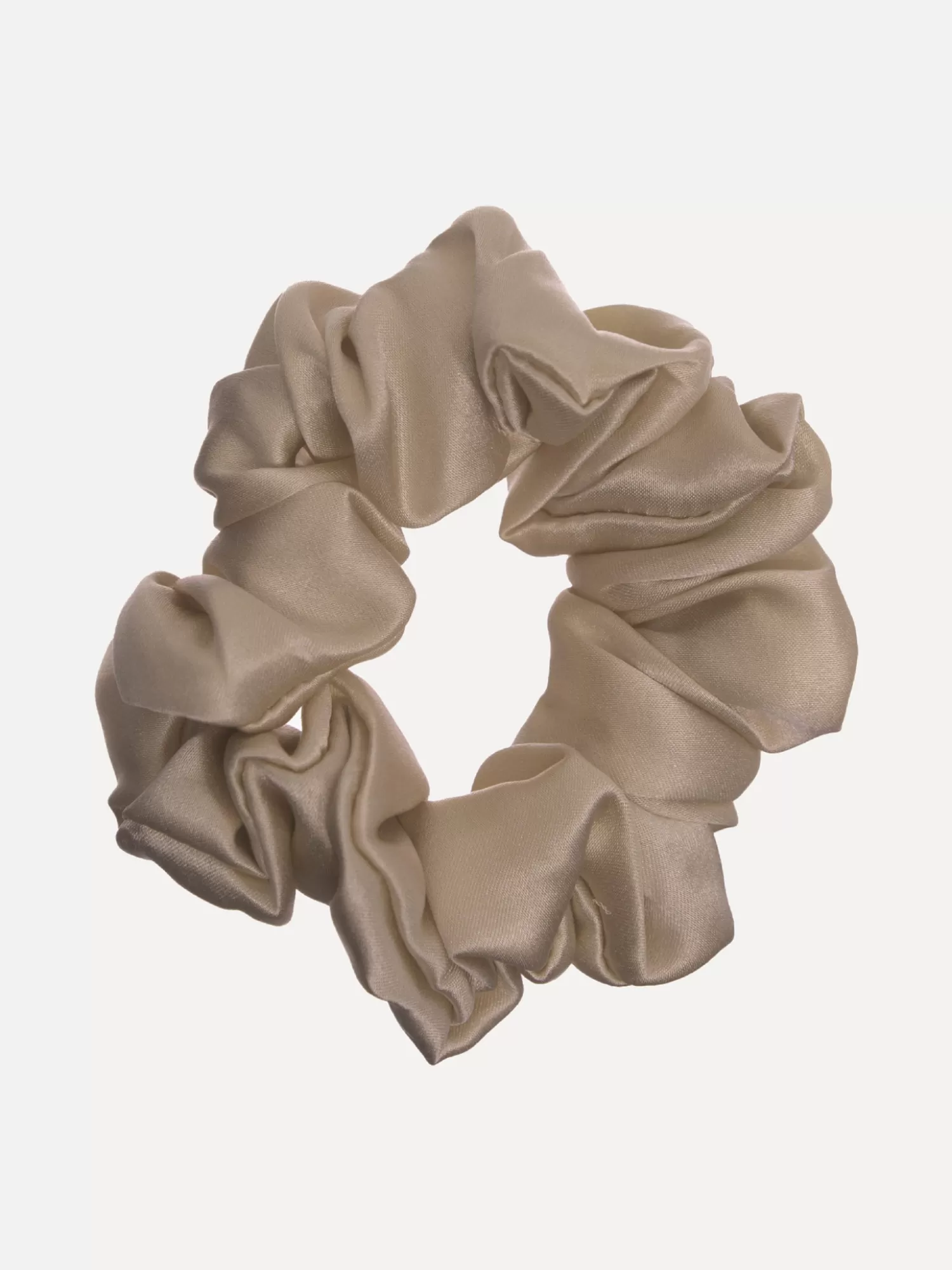 Fashion Les Soeurs Zijden Scrunchie Champagne