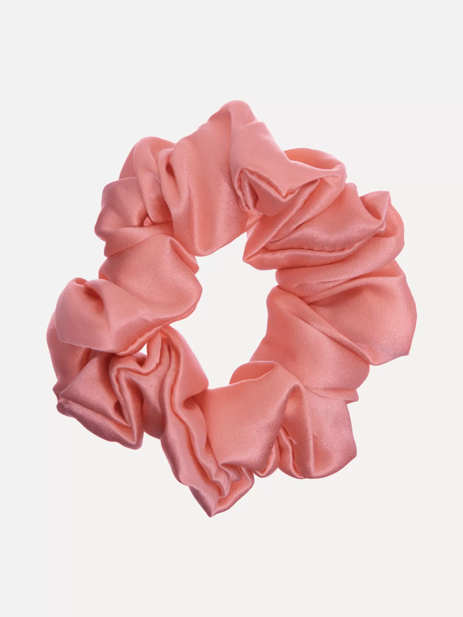 New Les Soeurs Zijden Scrunchie Cantaloupe